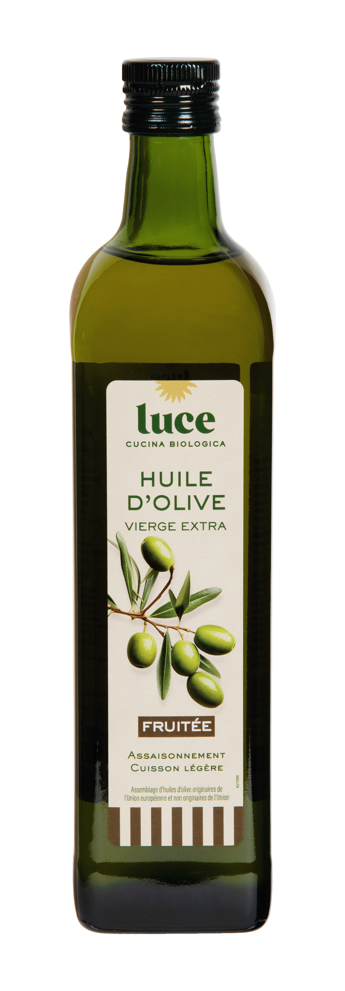 Huile d'olive vierge extra fruitée