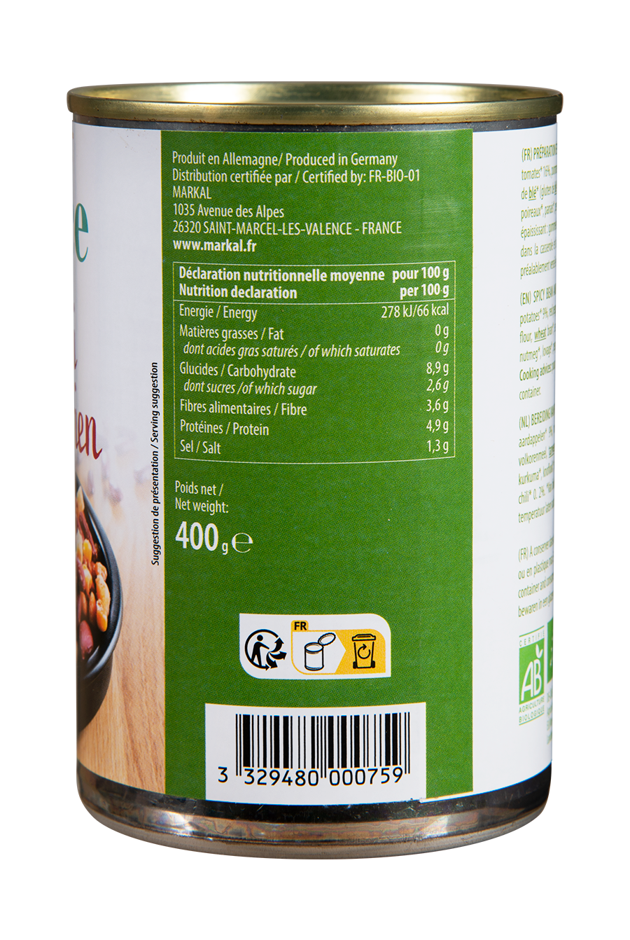 Chili végétarien