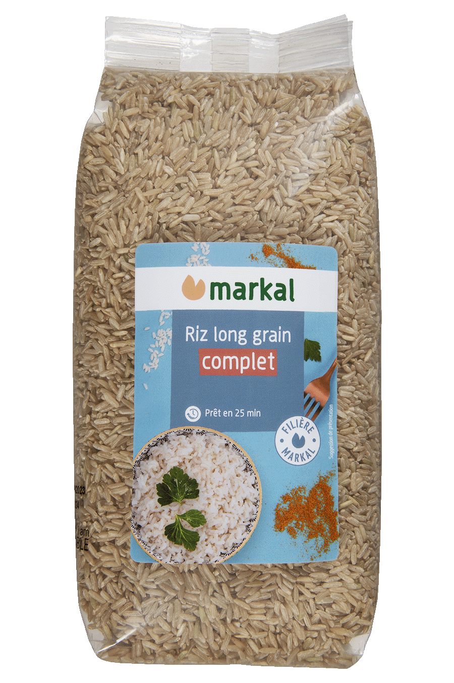 Riz long grain complet