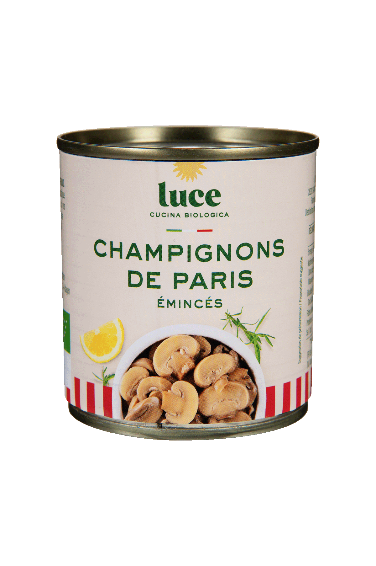 Champignons de Paris émincés