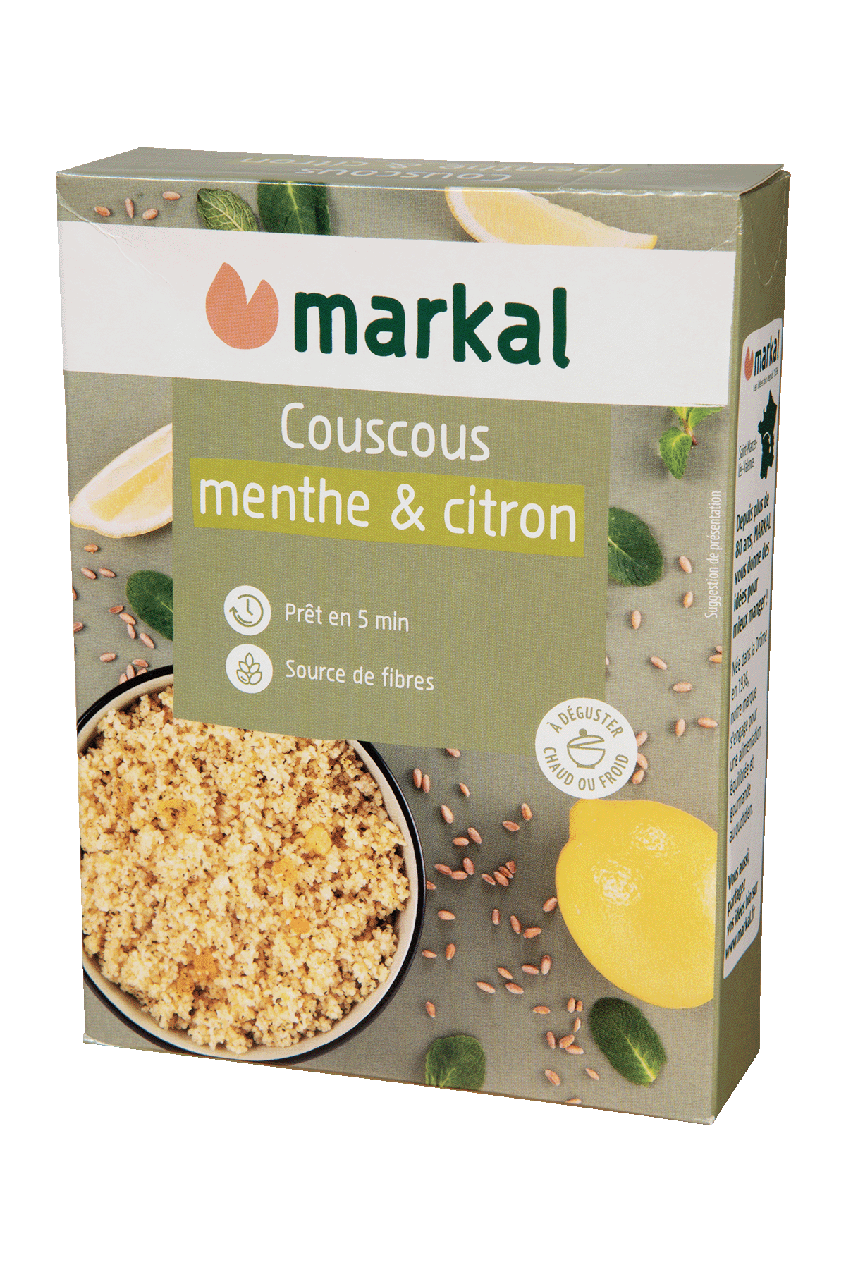 Couscous menthe et citron