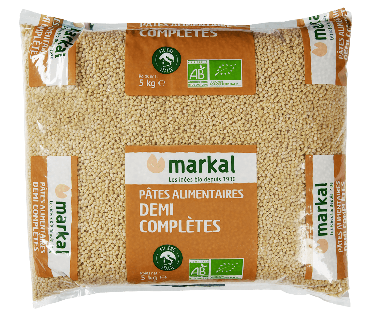 Piombi half-whole pearled pasta