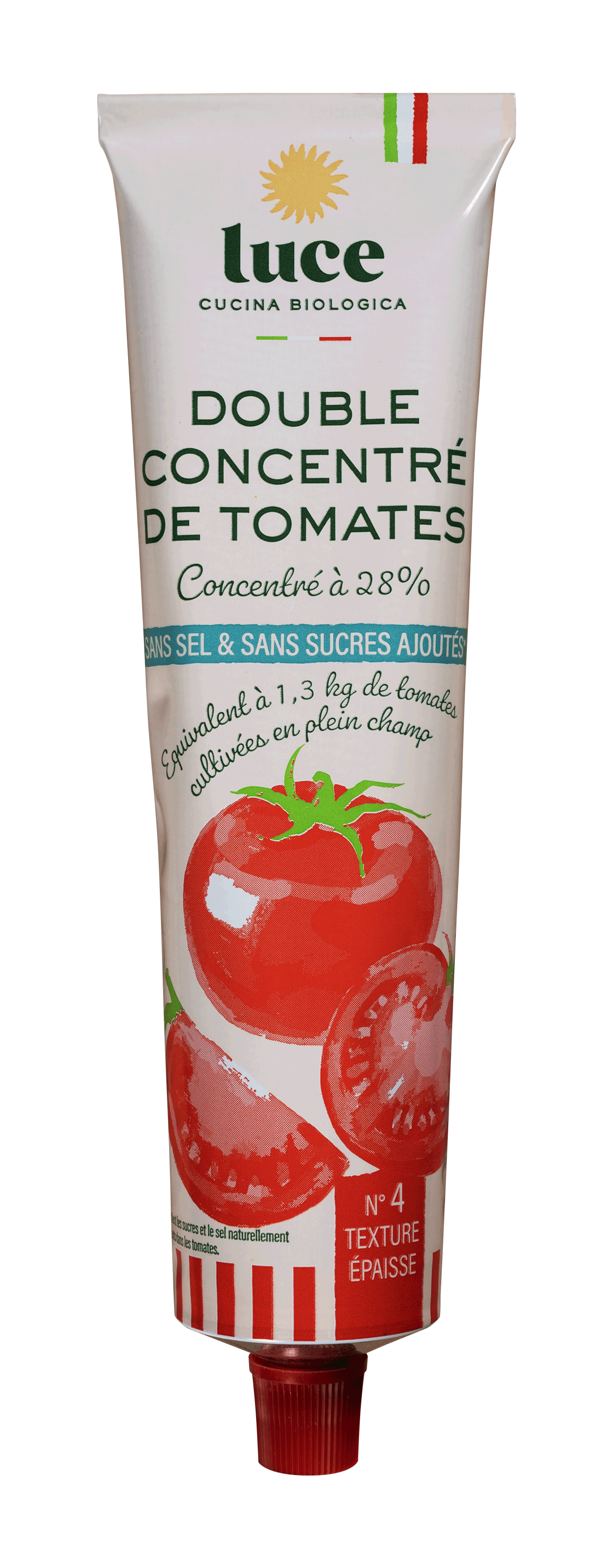 Double concentré de tomate (28%) - Format tube