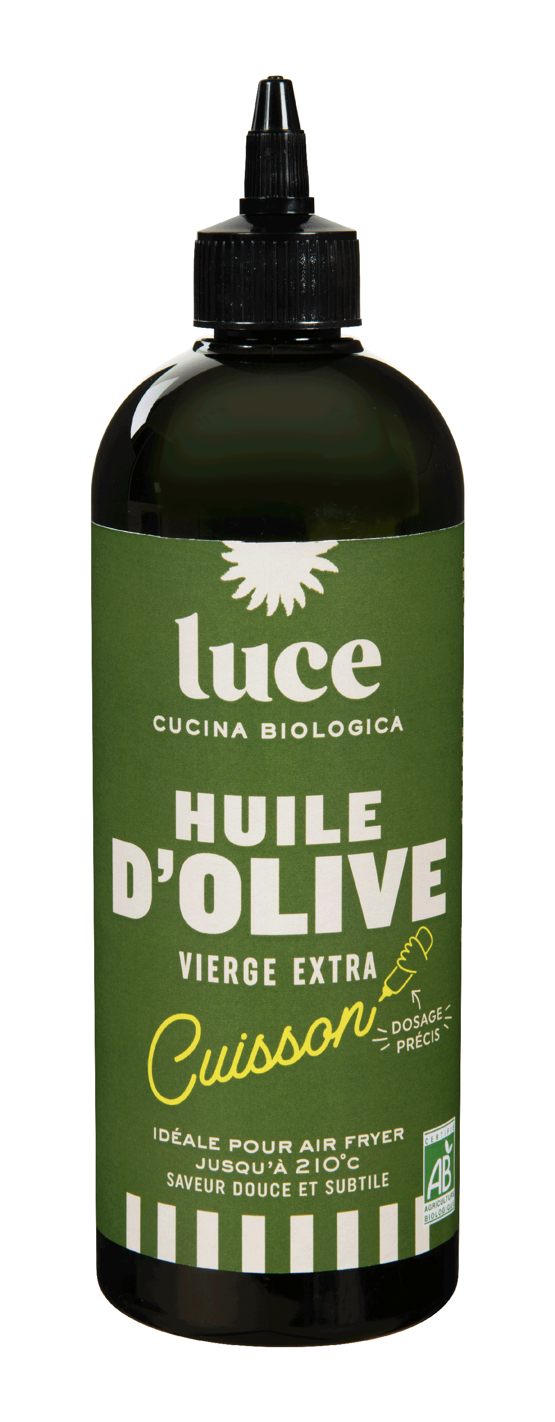 Squeeze huile d'olive vierge extra cuisson