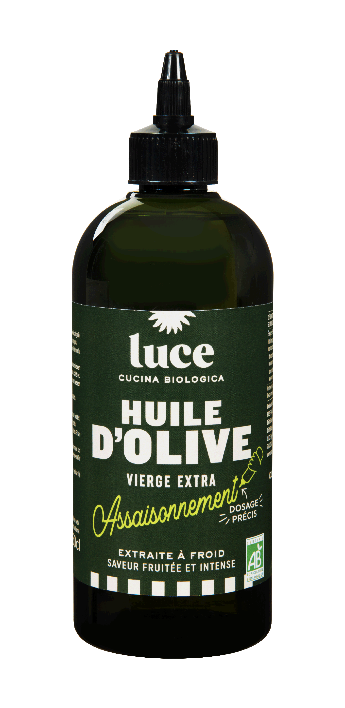 Squeeze huile d'olive vierge extra assaisonnement