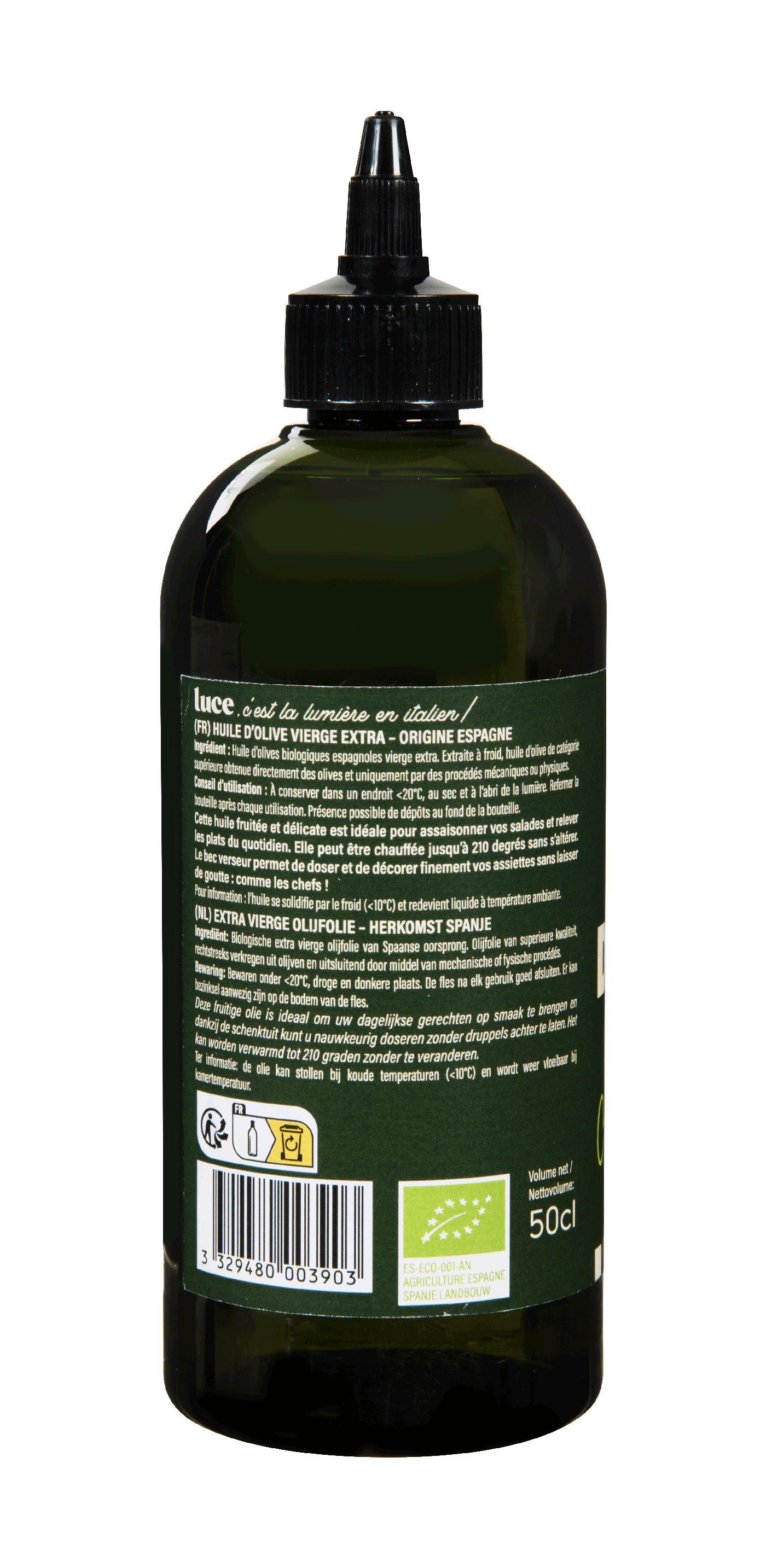Squeeze huile d'olive vierge extra assaisonnement
