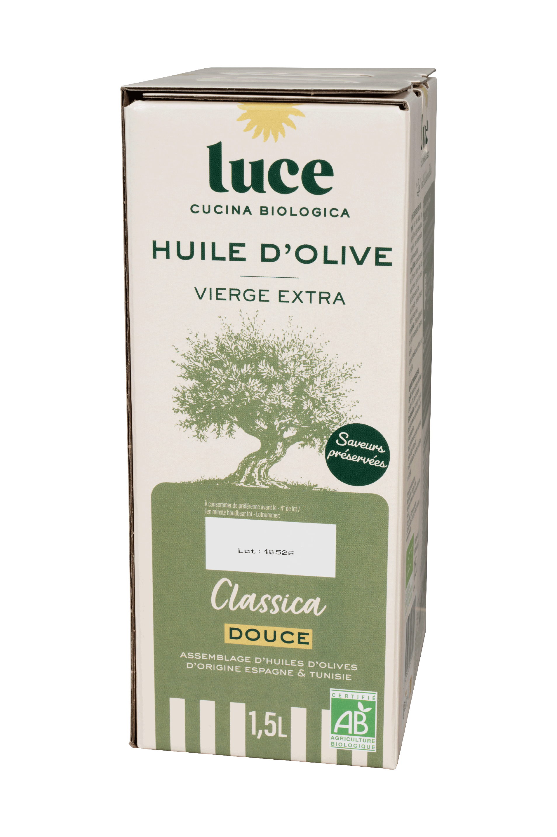 Huile d'olive vierge extra Classica - Bag-in-Box