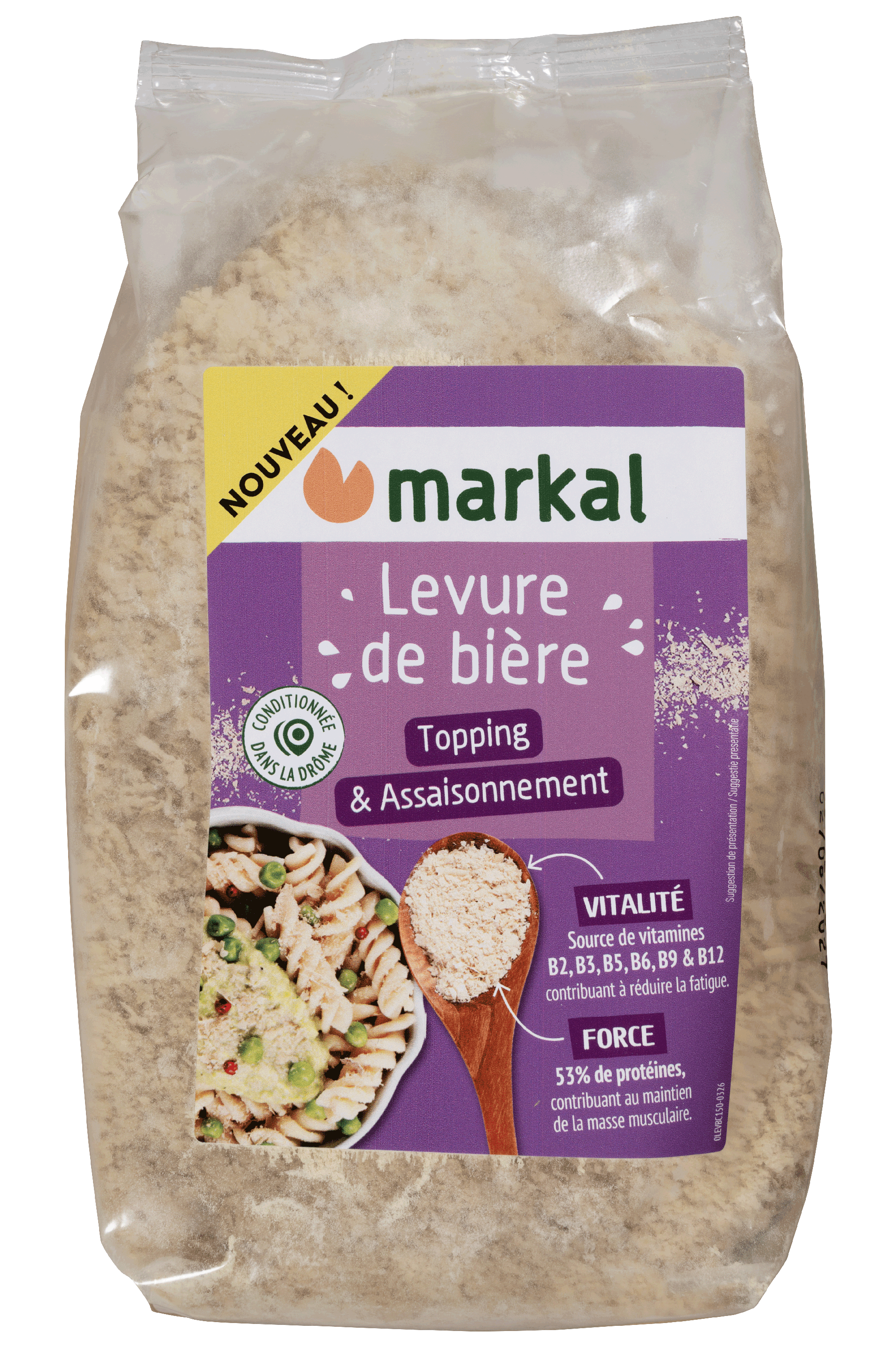Levure de bière en paillettes