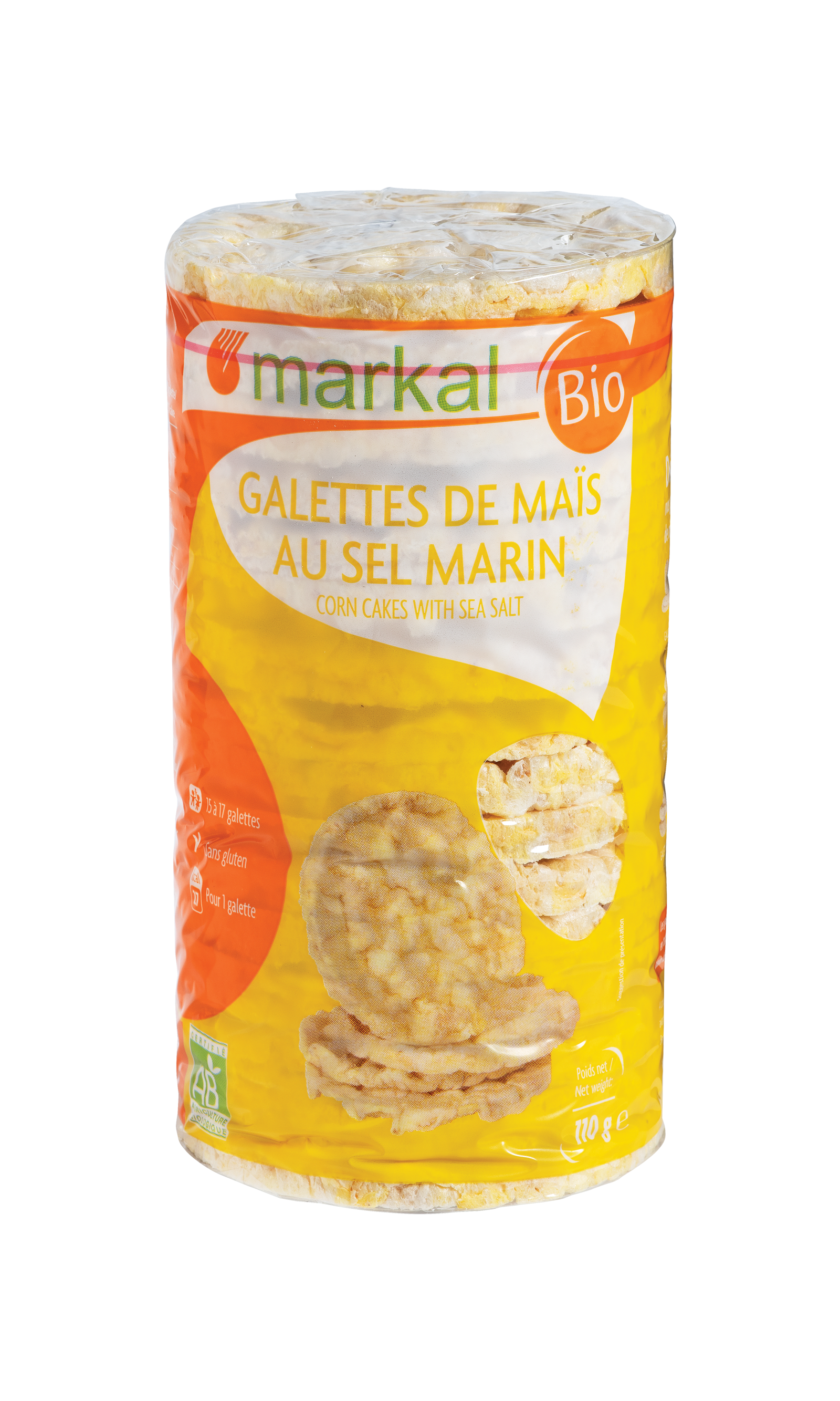 🌺🌿 Galettes de maïs - 120g - Priméal