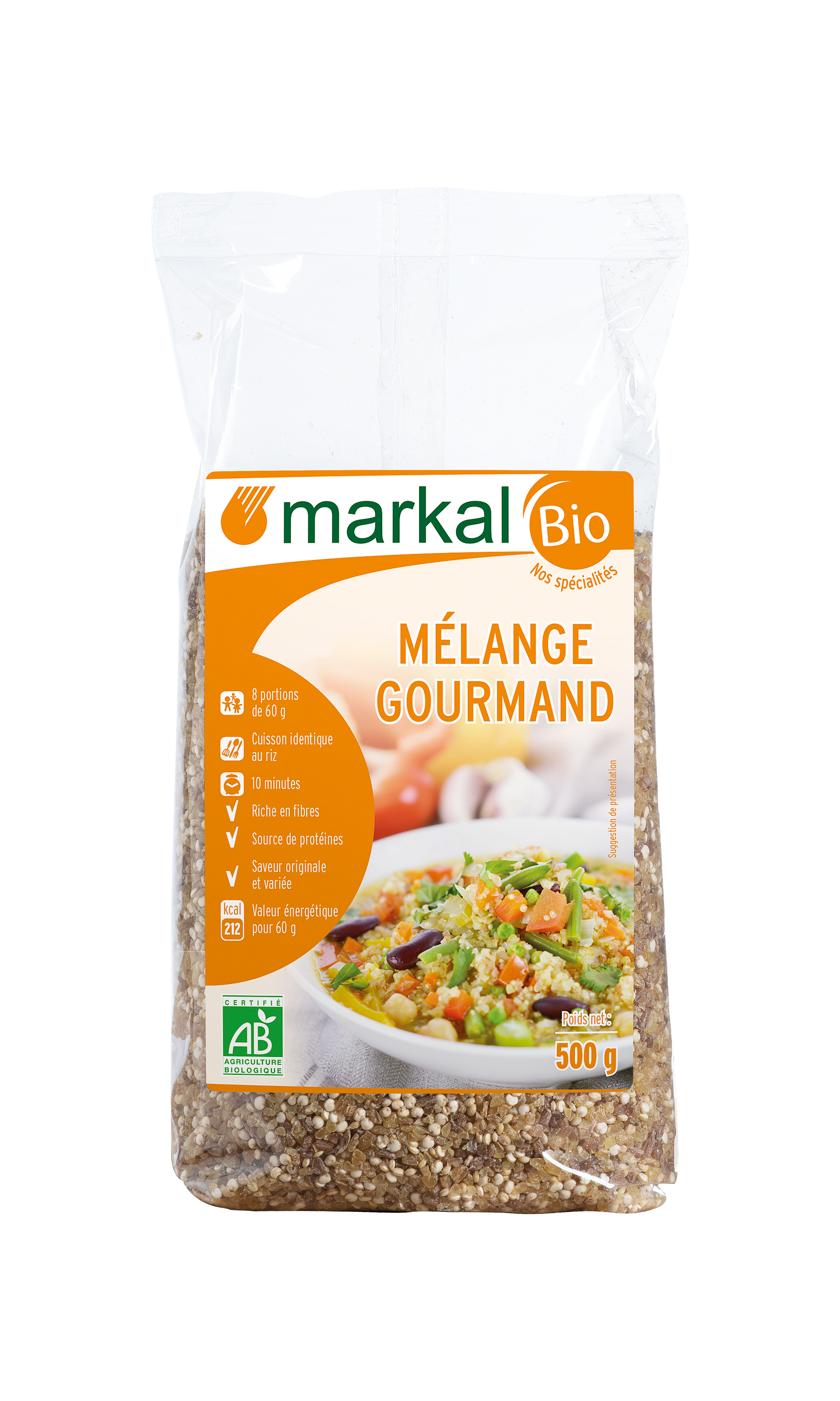 Mélange gourmand (boulgour quinoa épeautre)