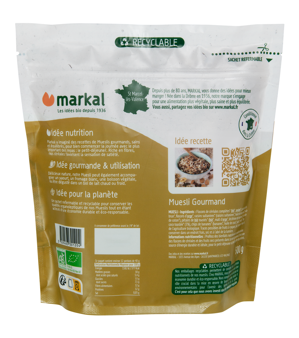 Muesli gourmand