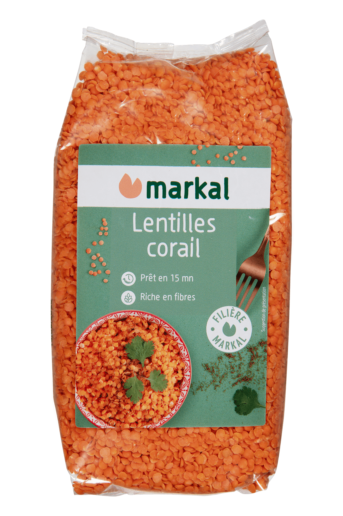 Lentilles corail