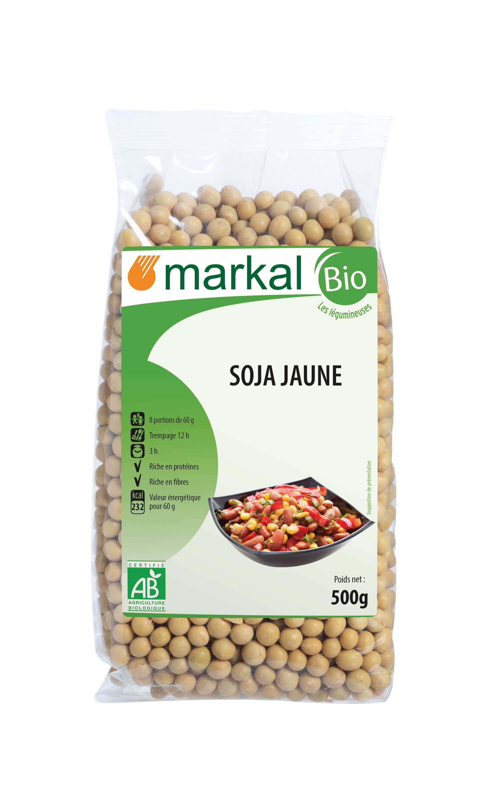 Soja à grains jaunes