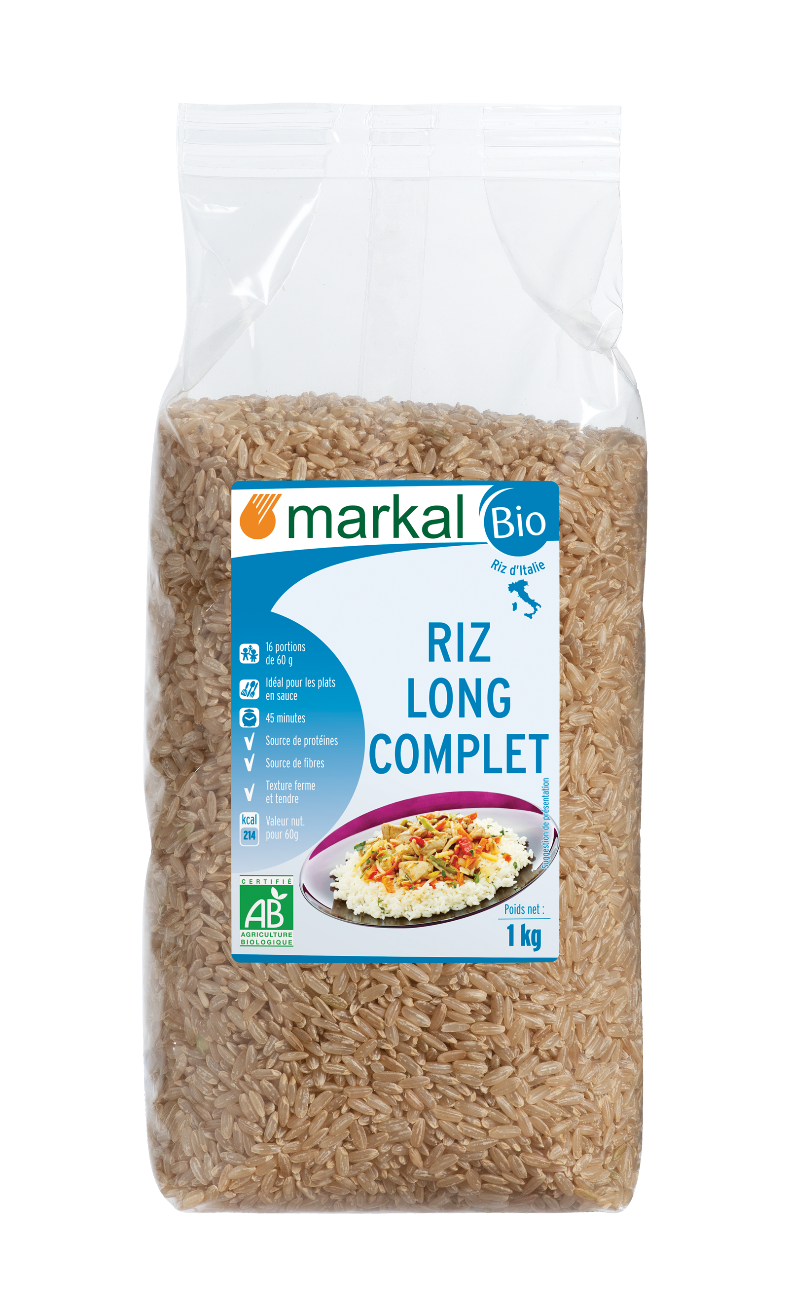 Riz long complet