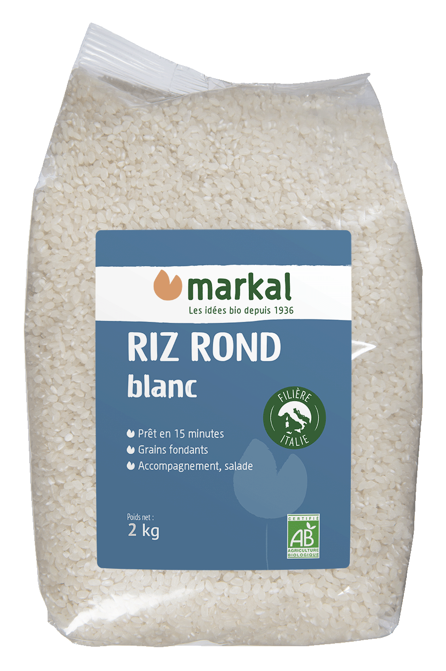 Riz rond blanc