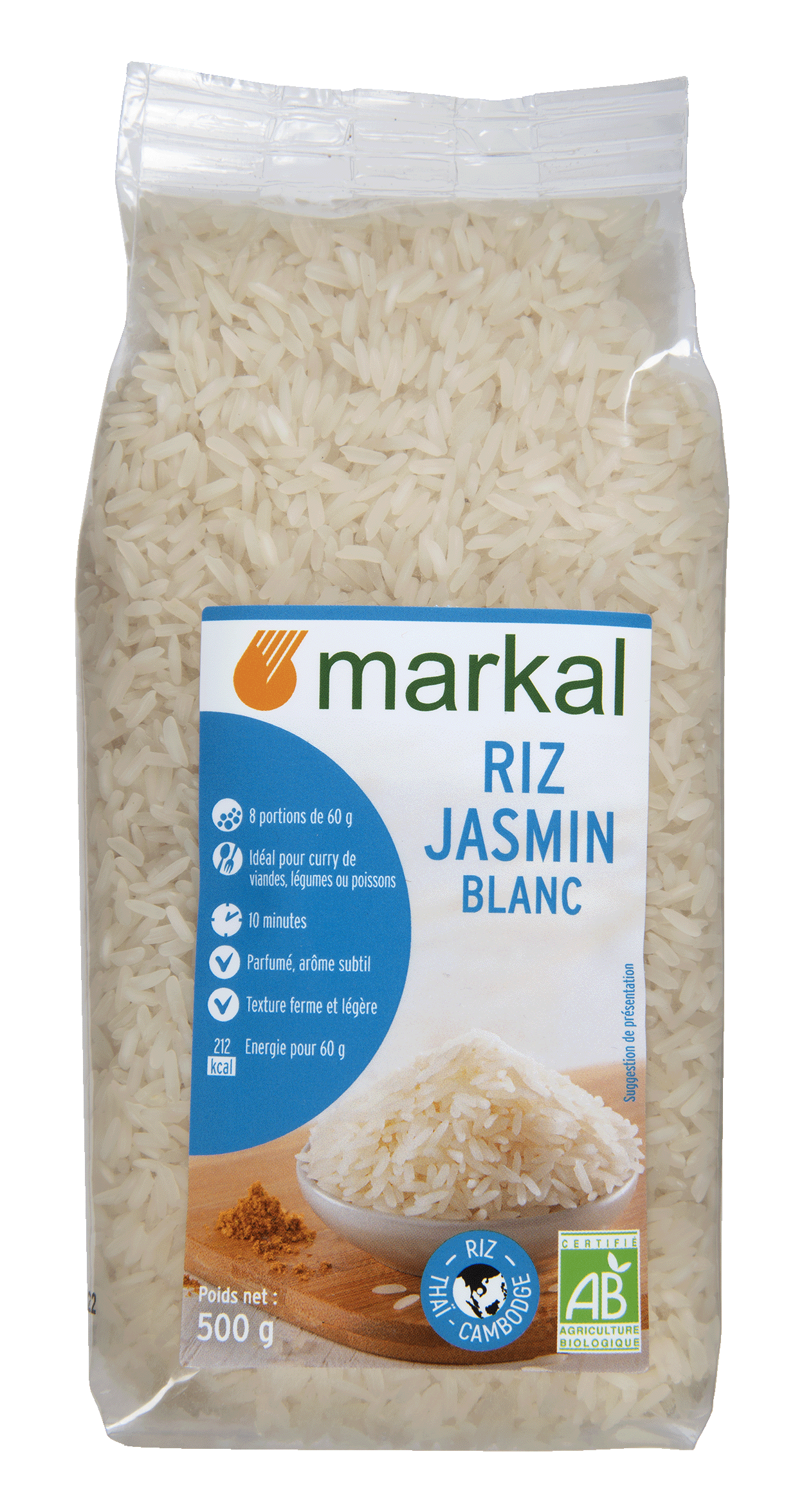 Riz Jasmin blanc