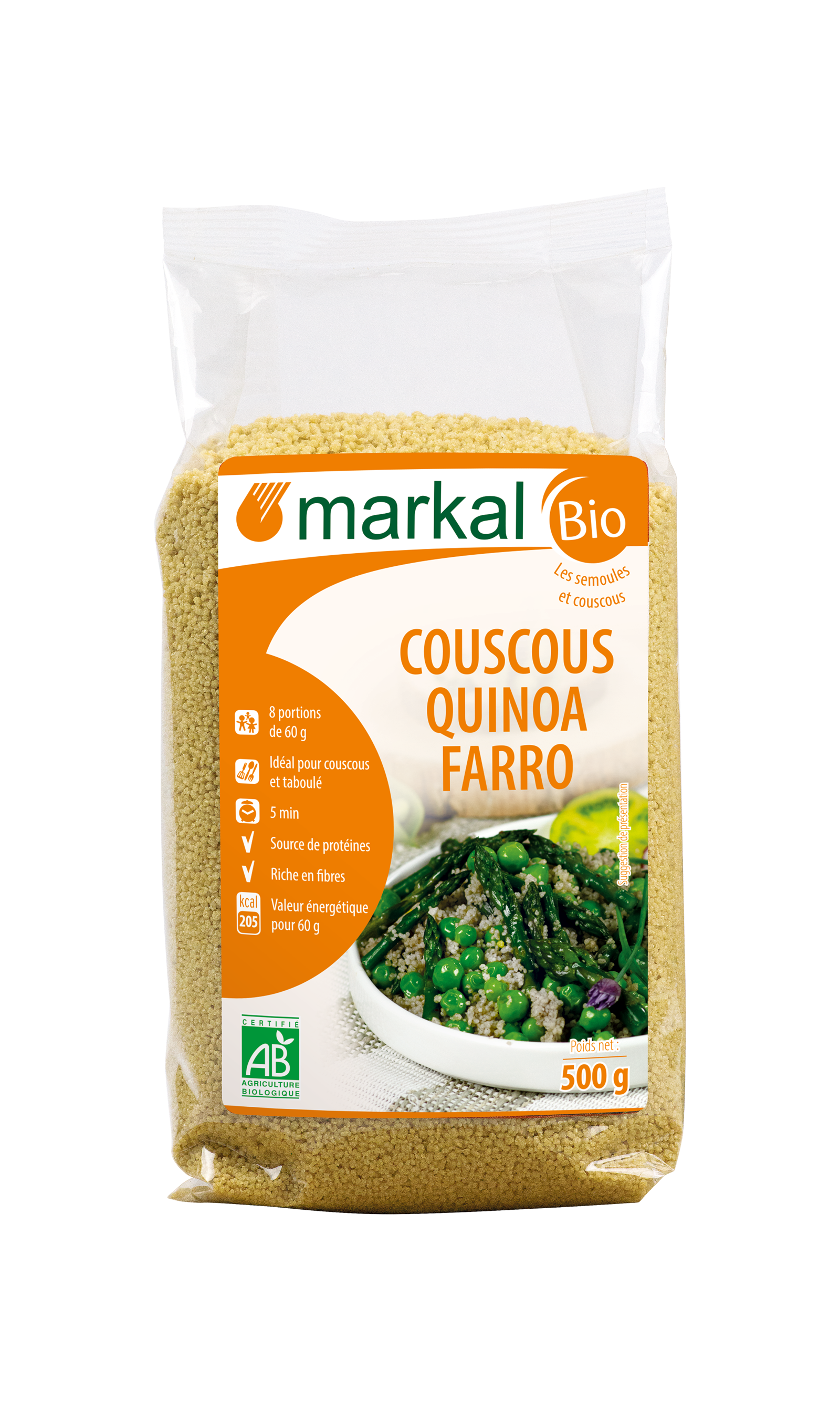 Couscous quinoa - farro (épeautre)