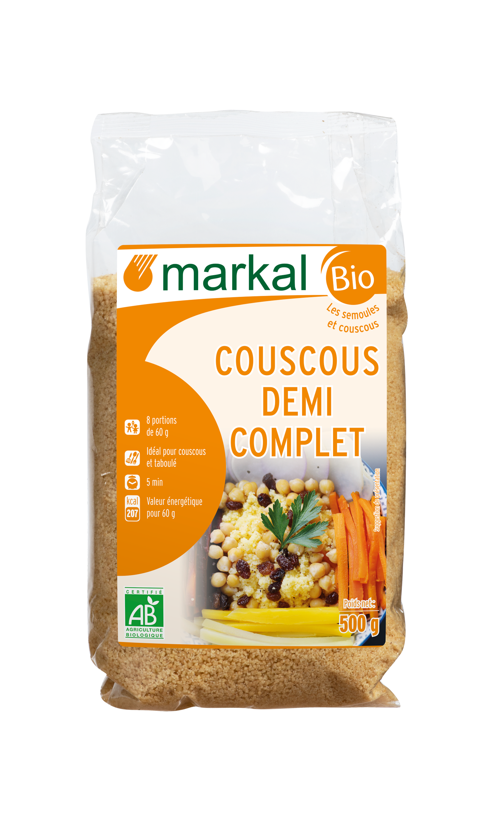 Couscous 1/2 complet