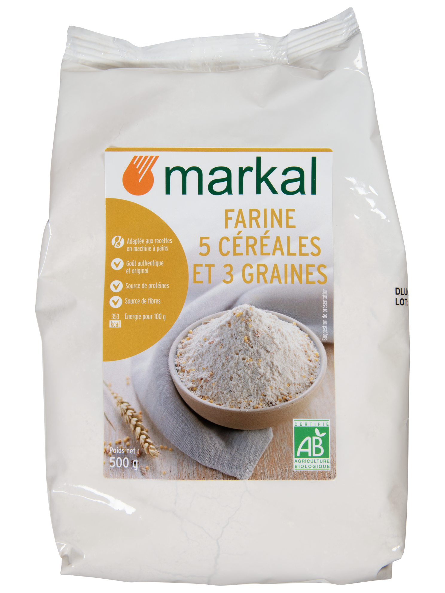 Farine de lin - Markal - 500 g