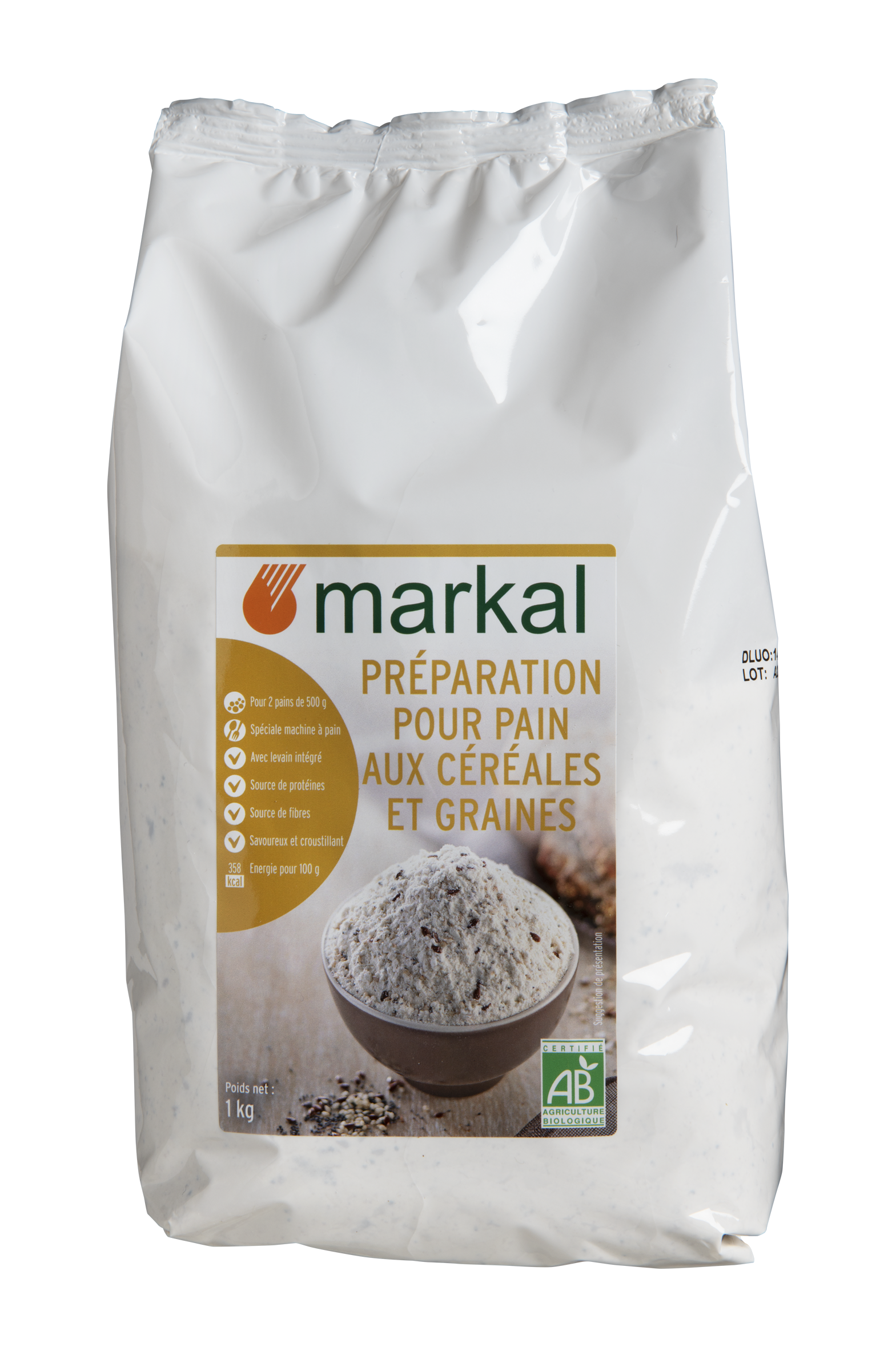 Farine de lin - Markal - 500 g