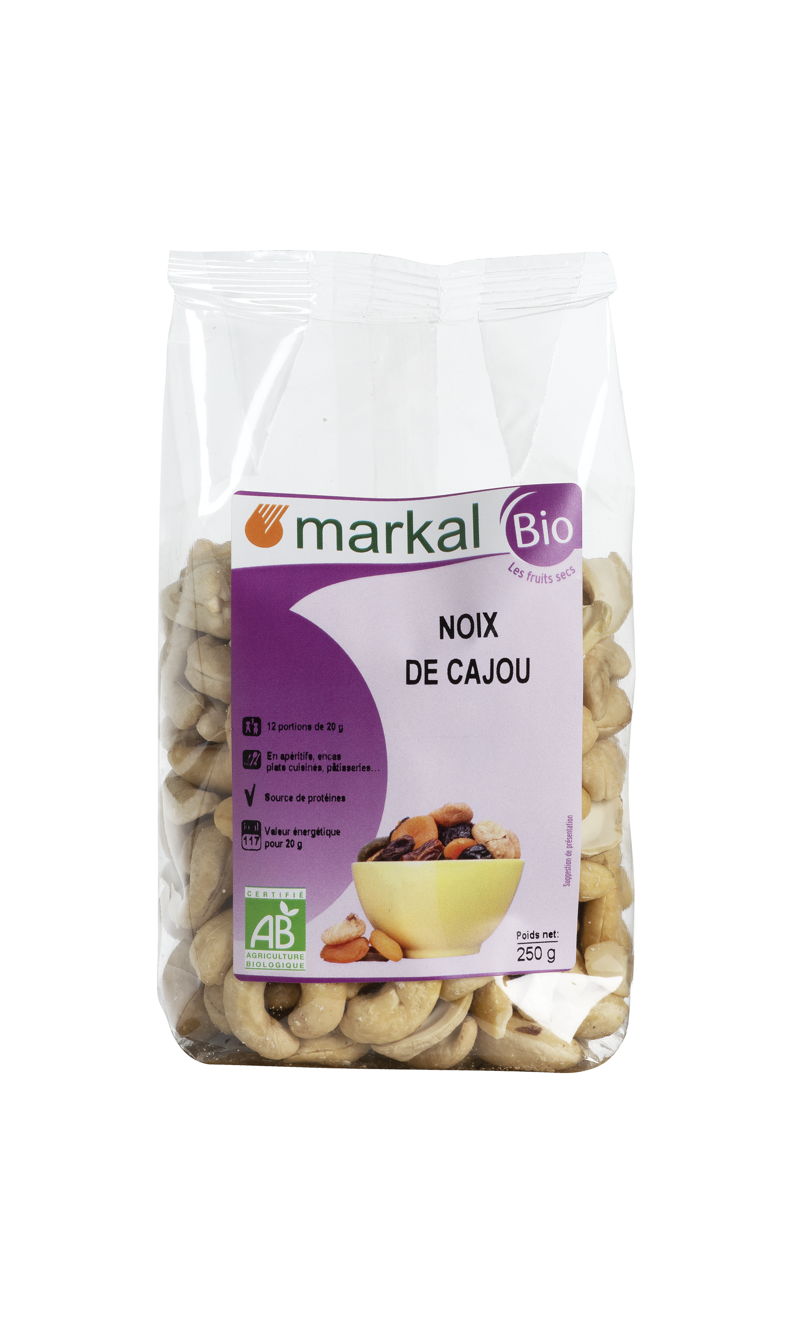 Noix de cajou bio - Markal