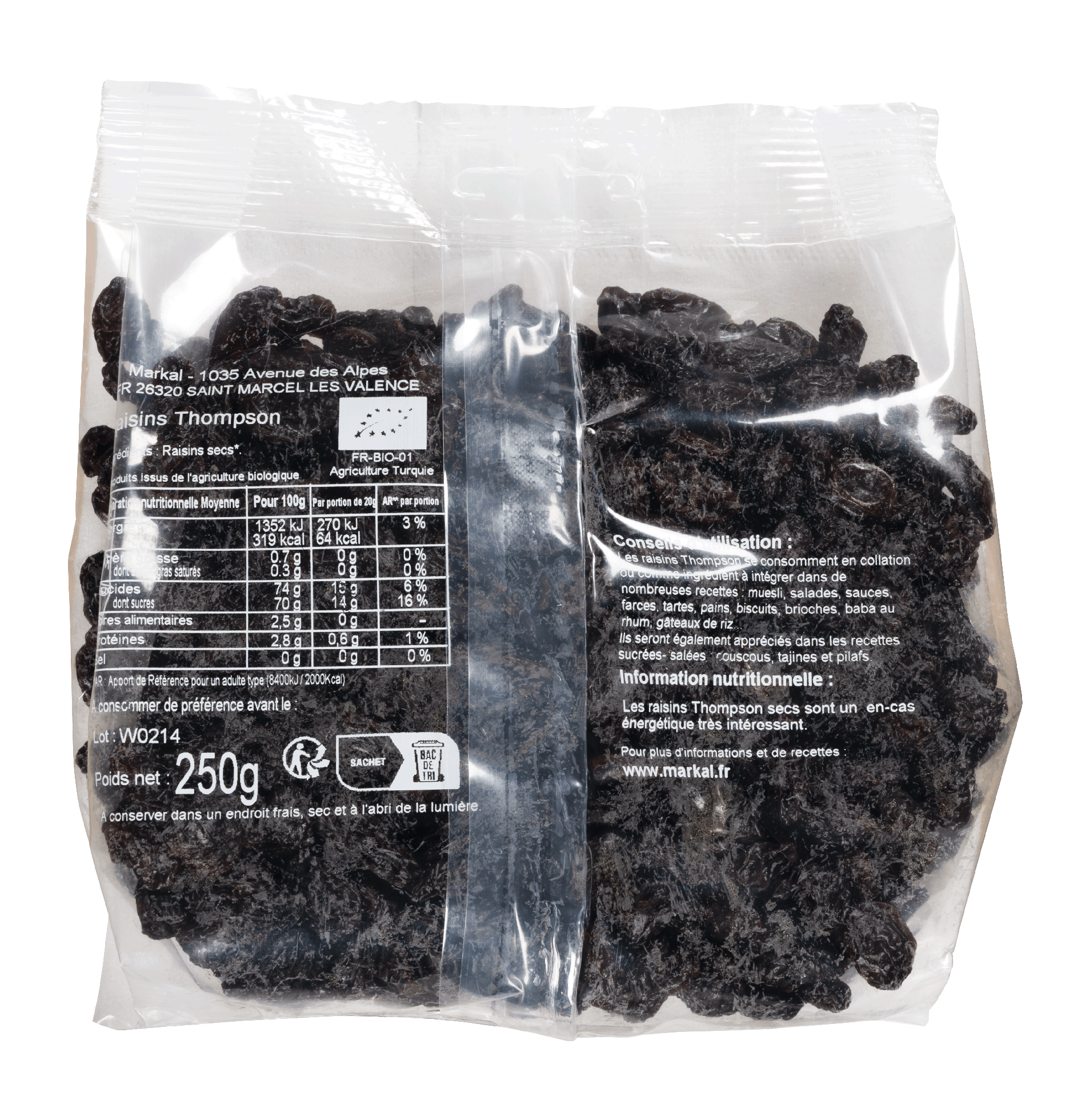 Raisins Thompson