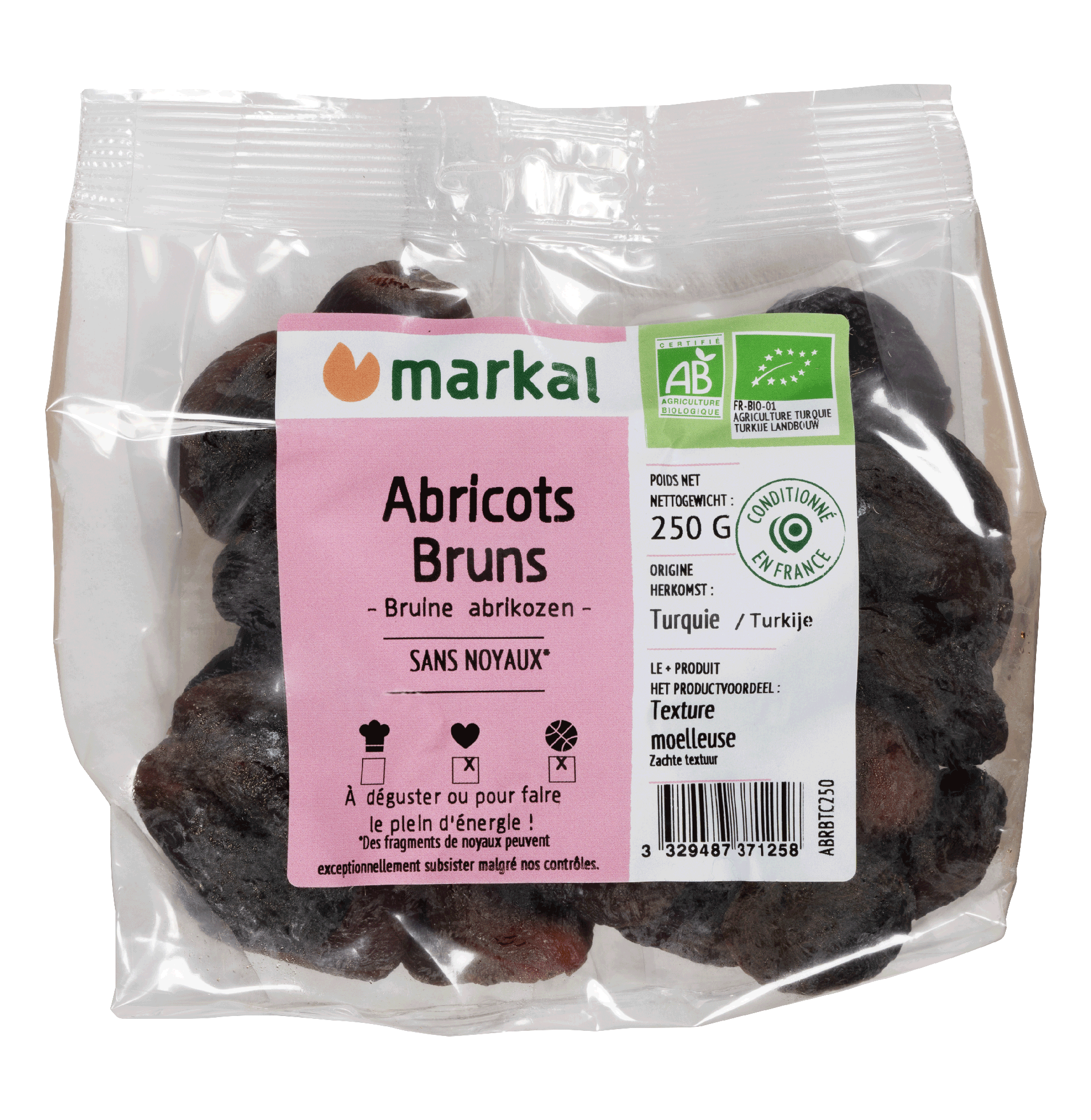 Abricots bruns