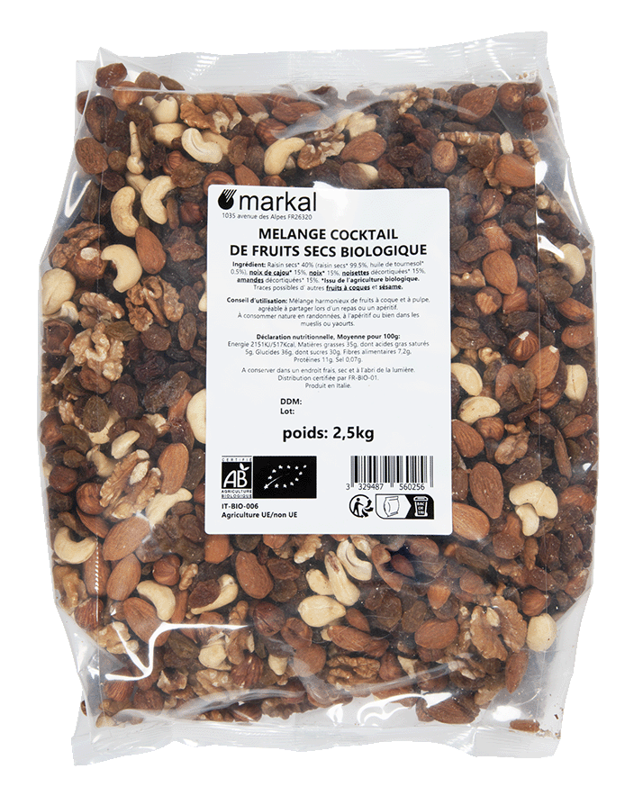 Mélange cocktail bio Markal