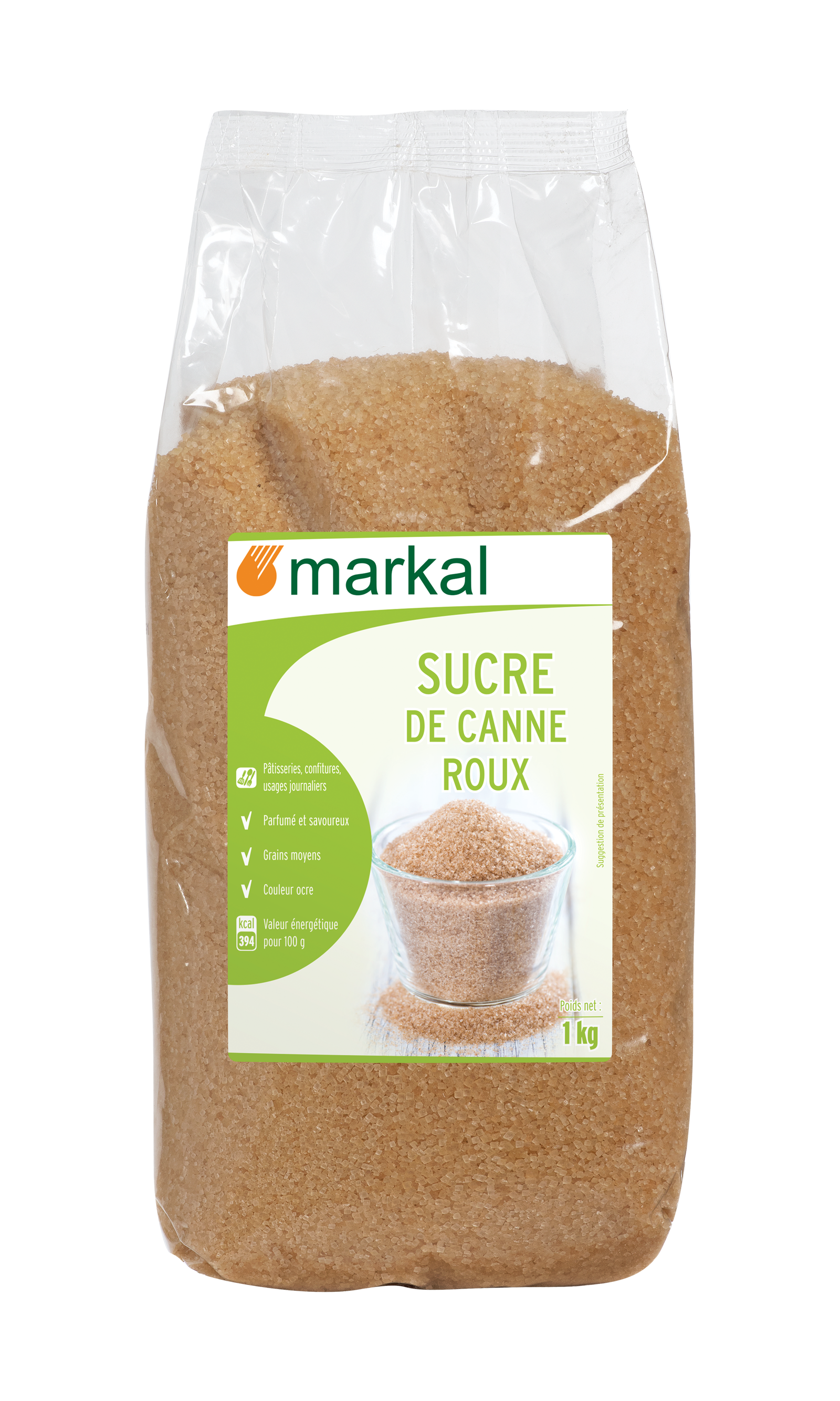 Sucre de canne roux - Markal