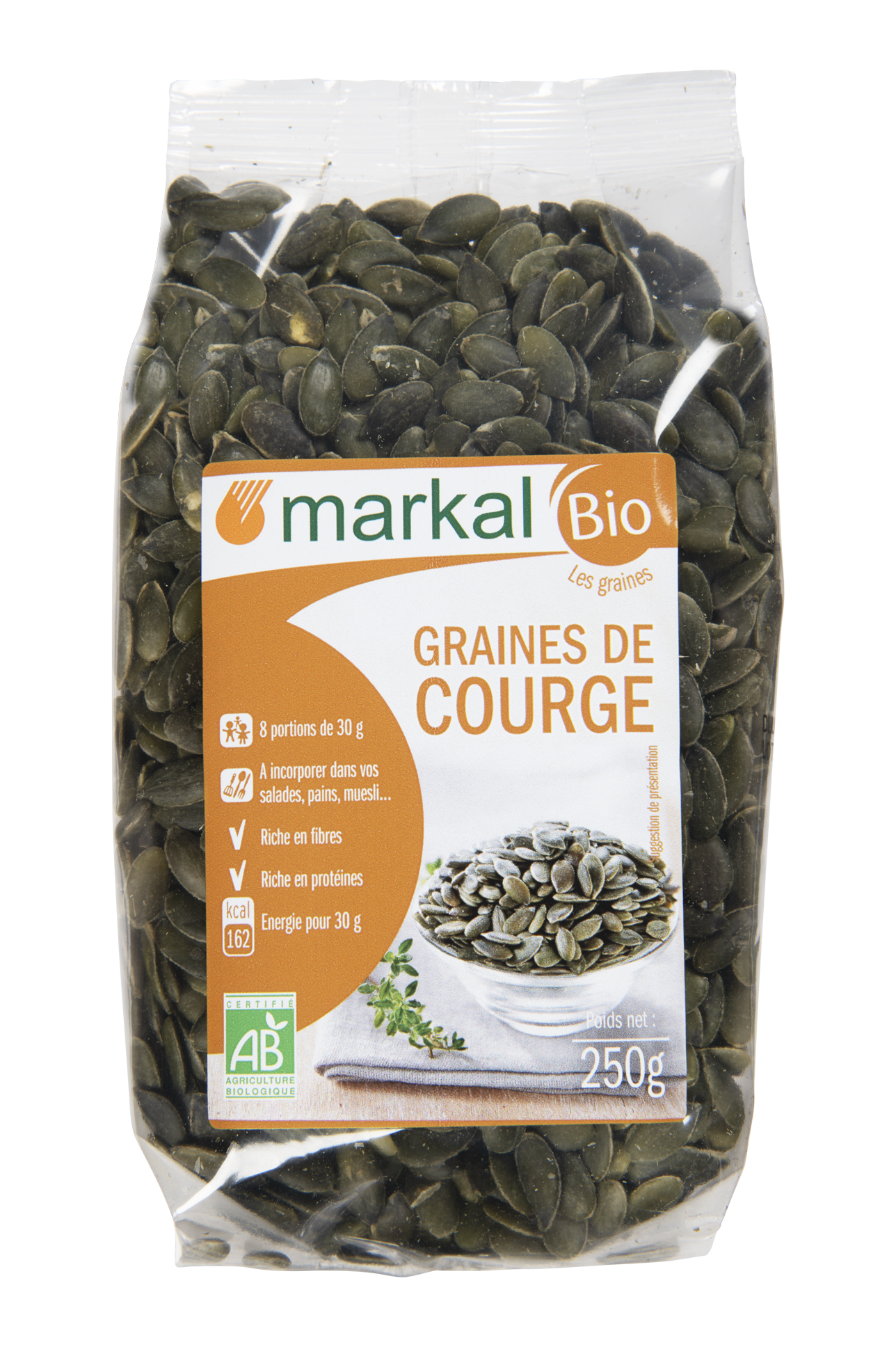 Graines de courge bio - Markal