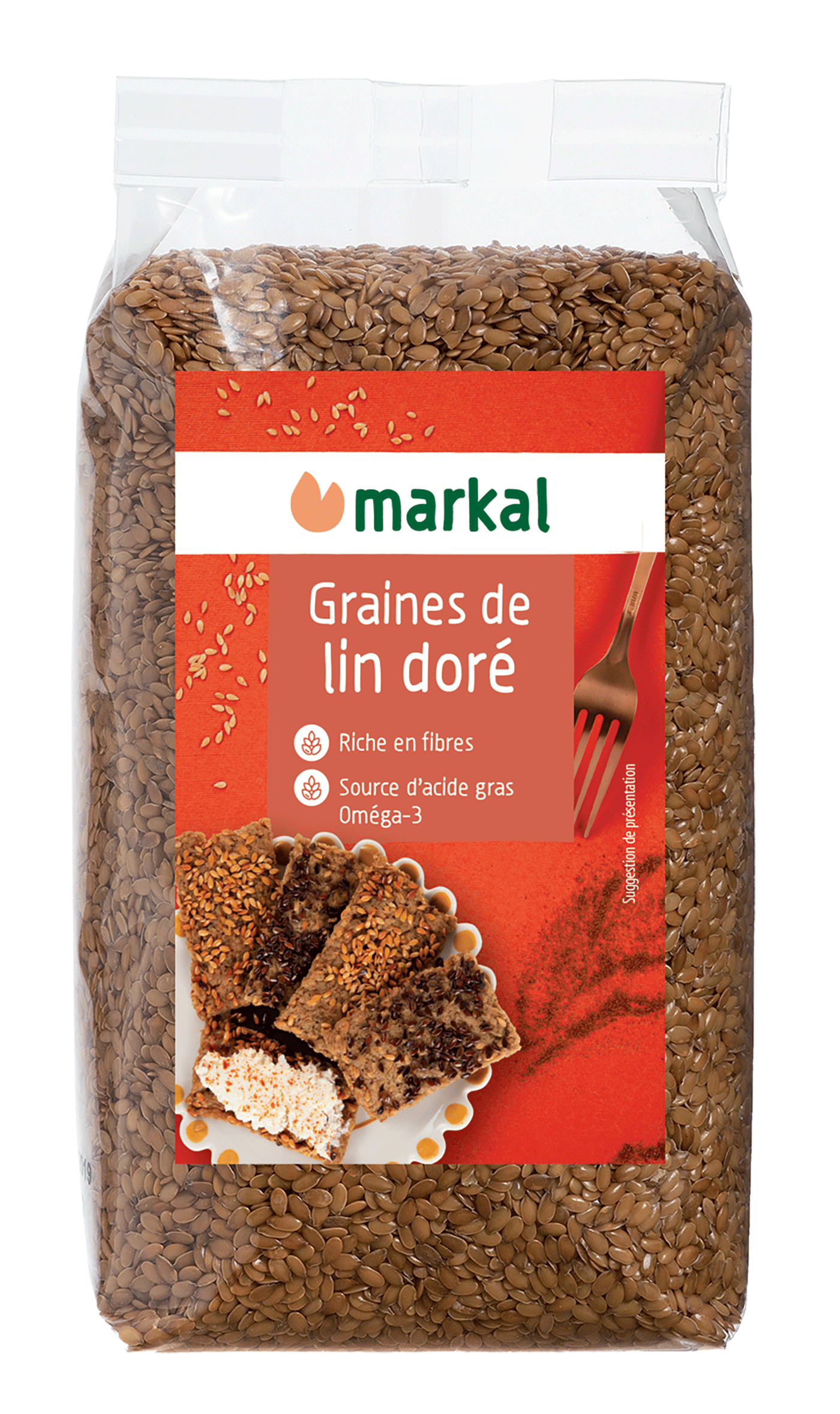 Graines de lin doré