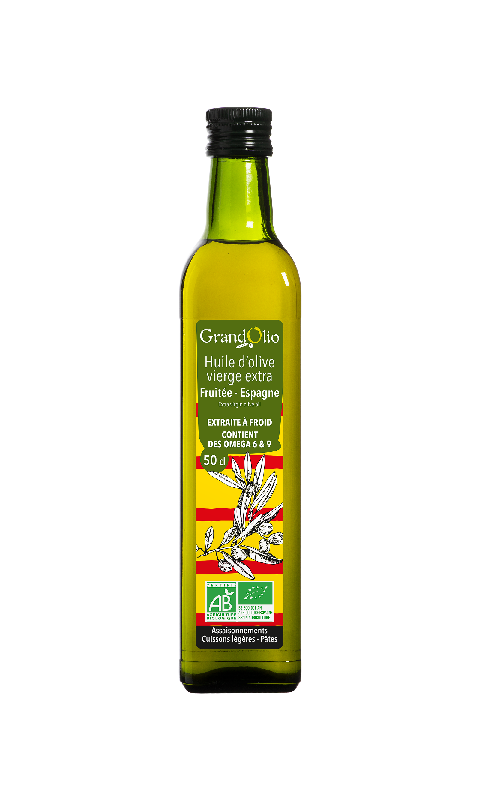 Olive 100% Espagne - fruitée vierge extra