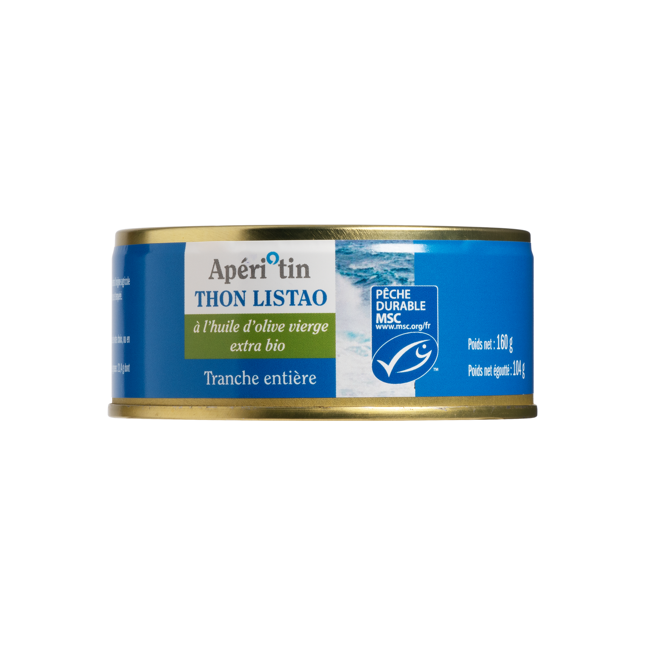 Thon Listao - A L'HUILE D'OLIVE EXTRA VIERGE BIO