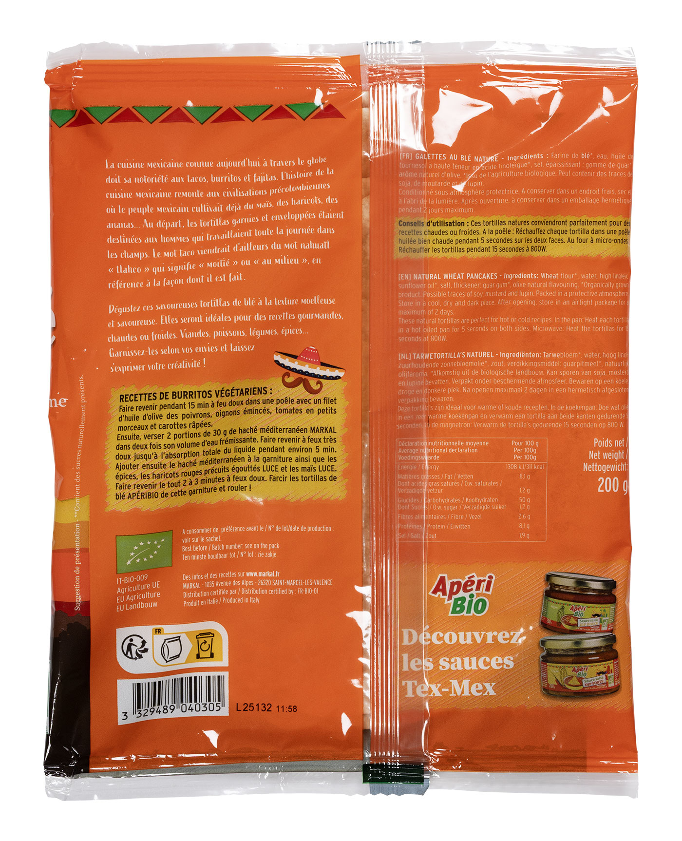 Tortillas de blé