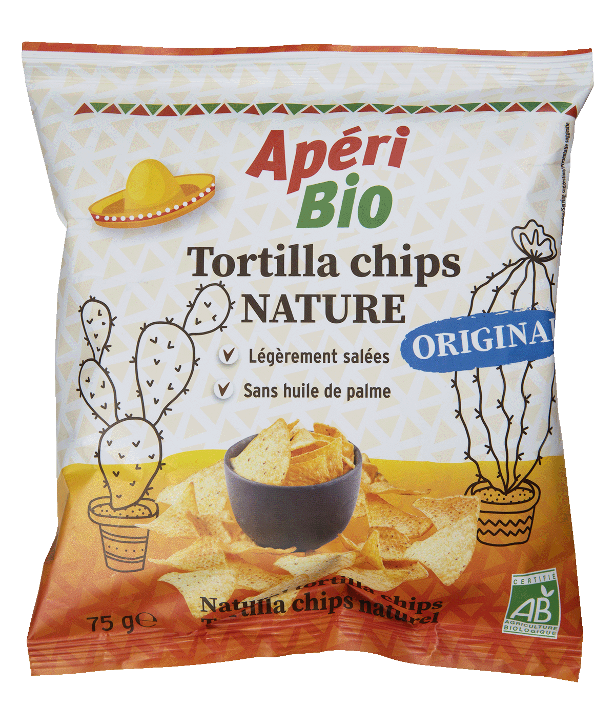 Plain tortilla chips