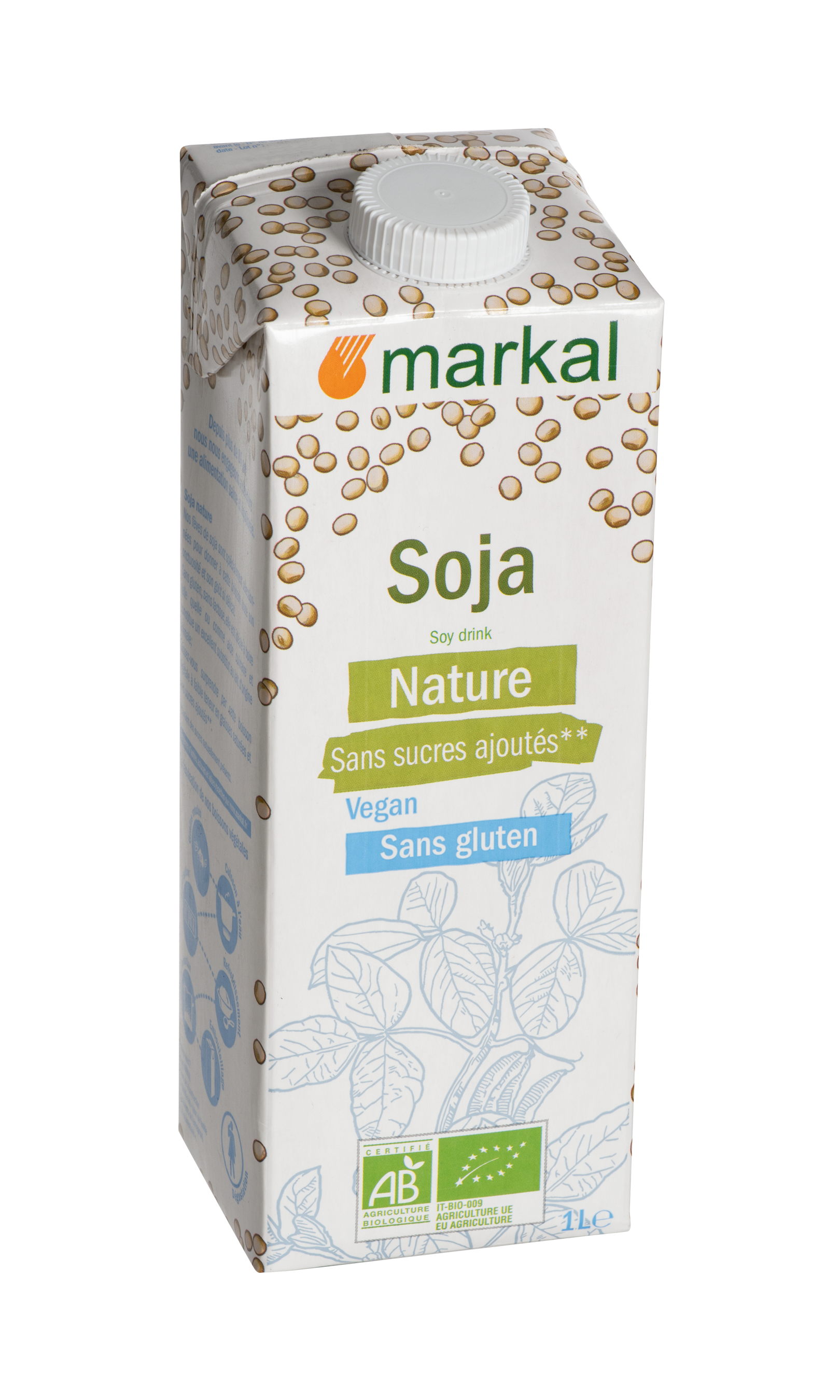 Boisson de soja nature