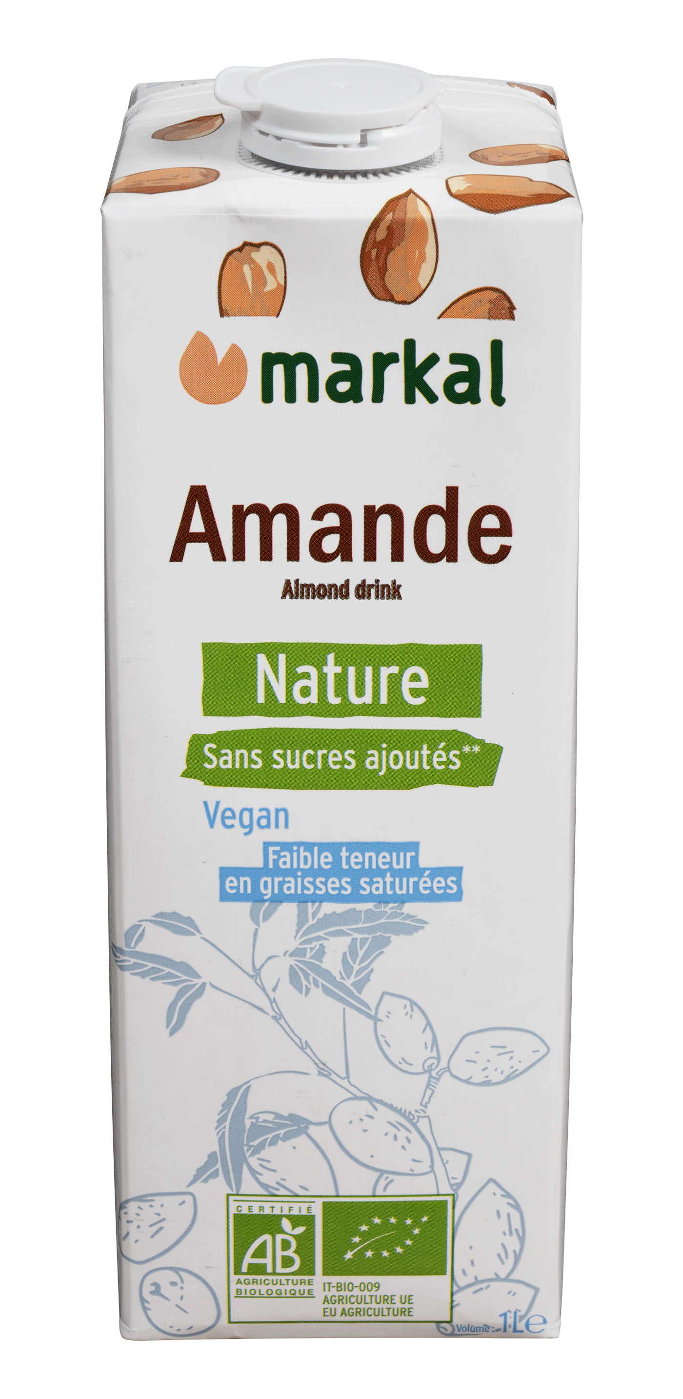 Boisson d'amande nature