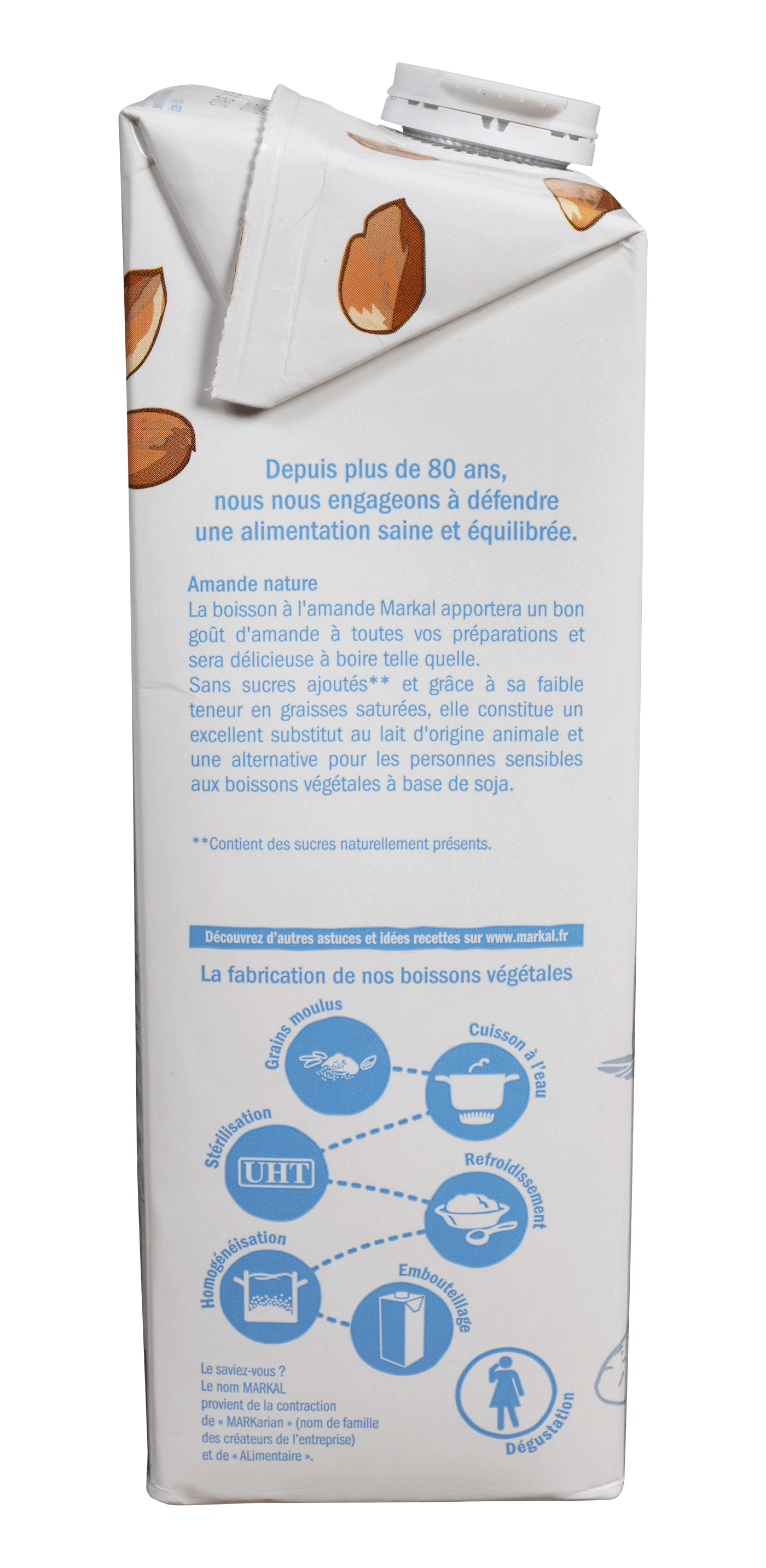 Boisson d'amande nature