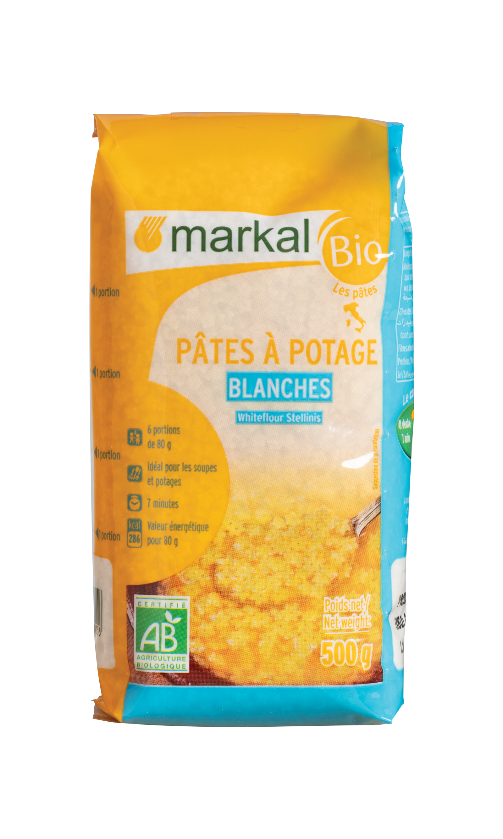 Pâtes à potage blanches