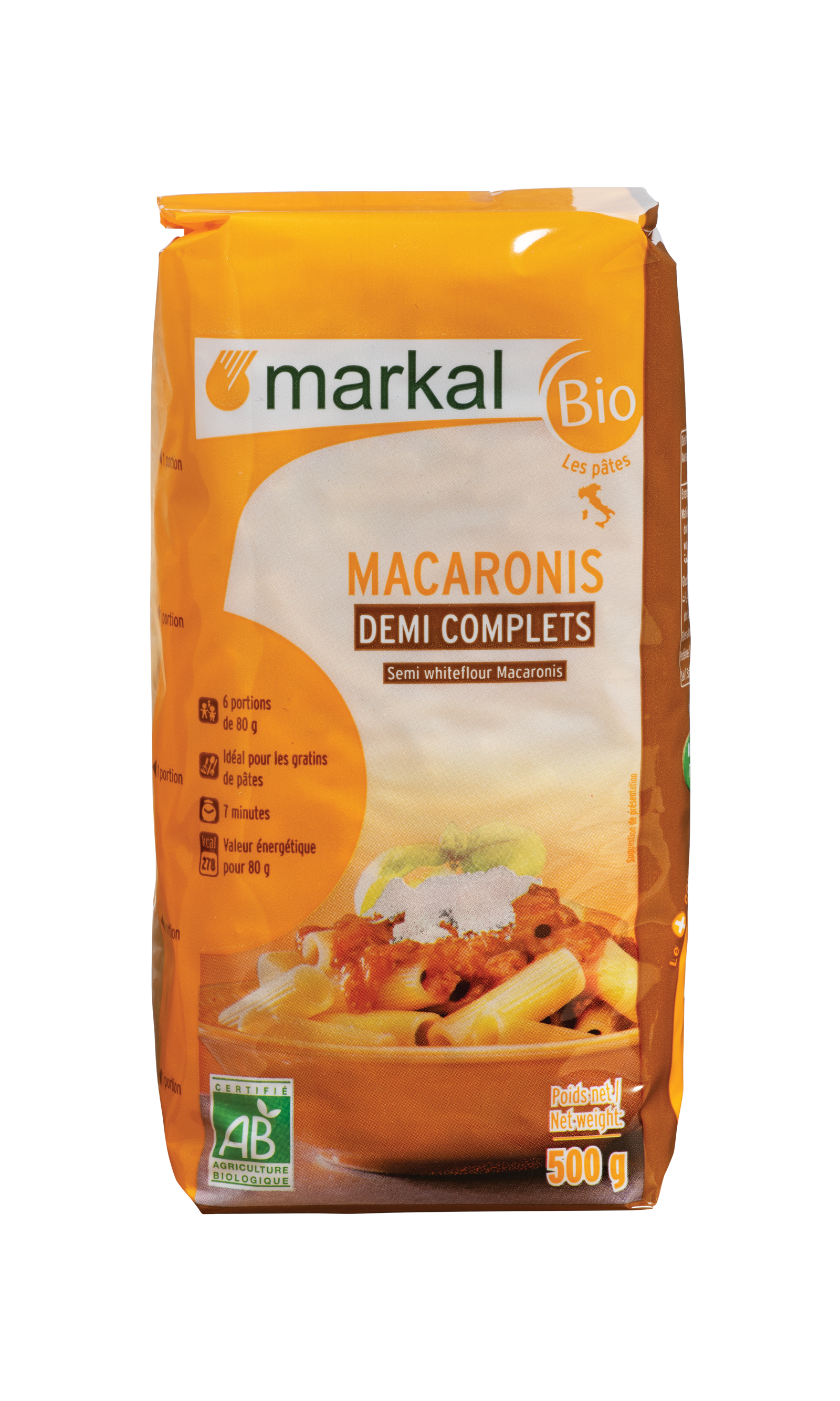 Macaroni 1/2 complets