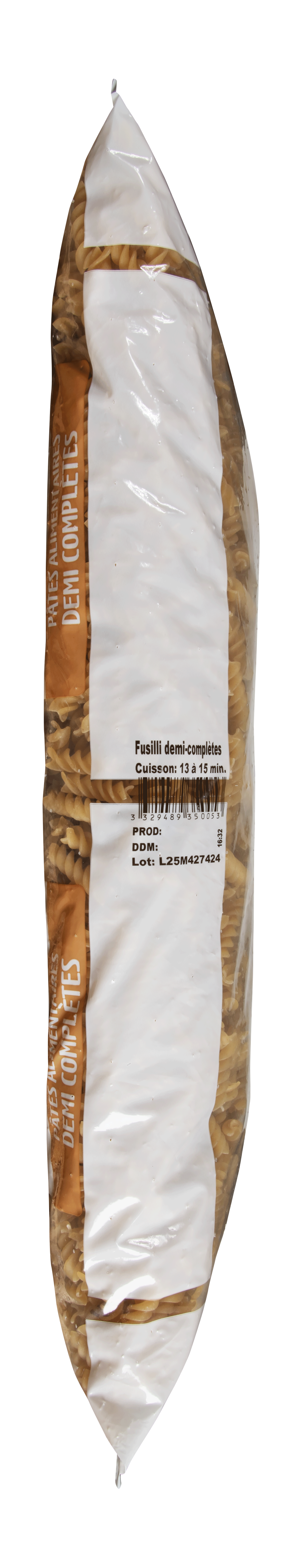 Fusilli demi complets