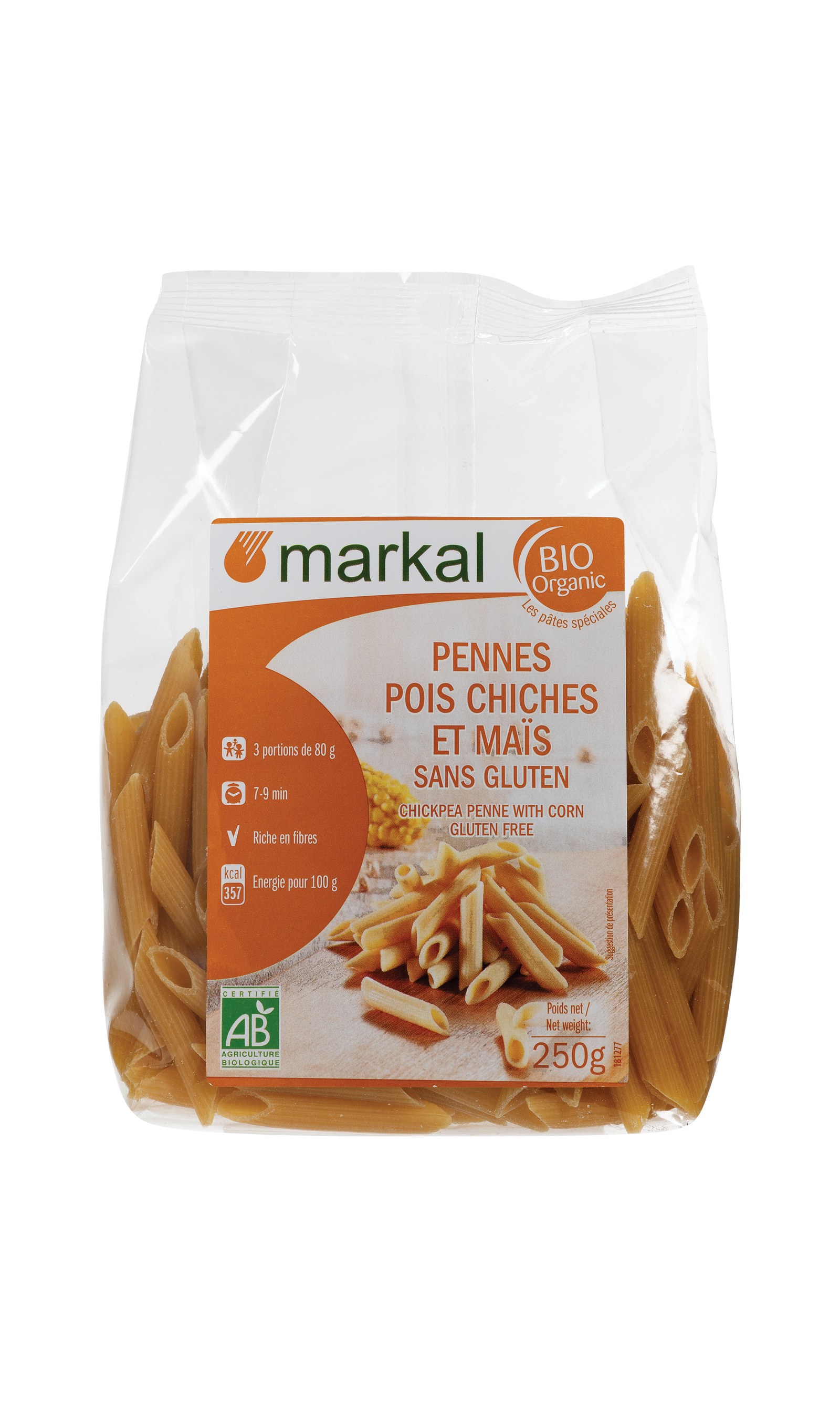 Farine de pois chiches bio - Markal