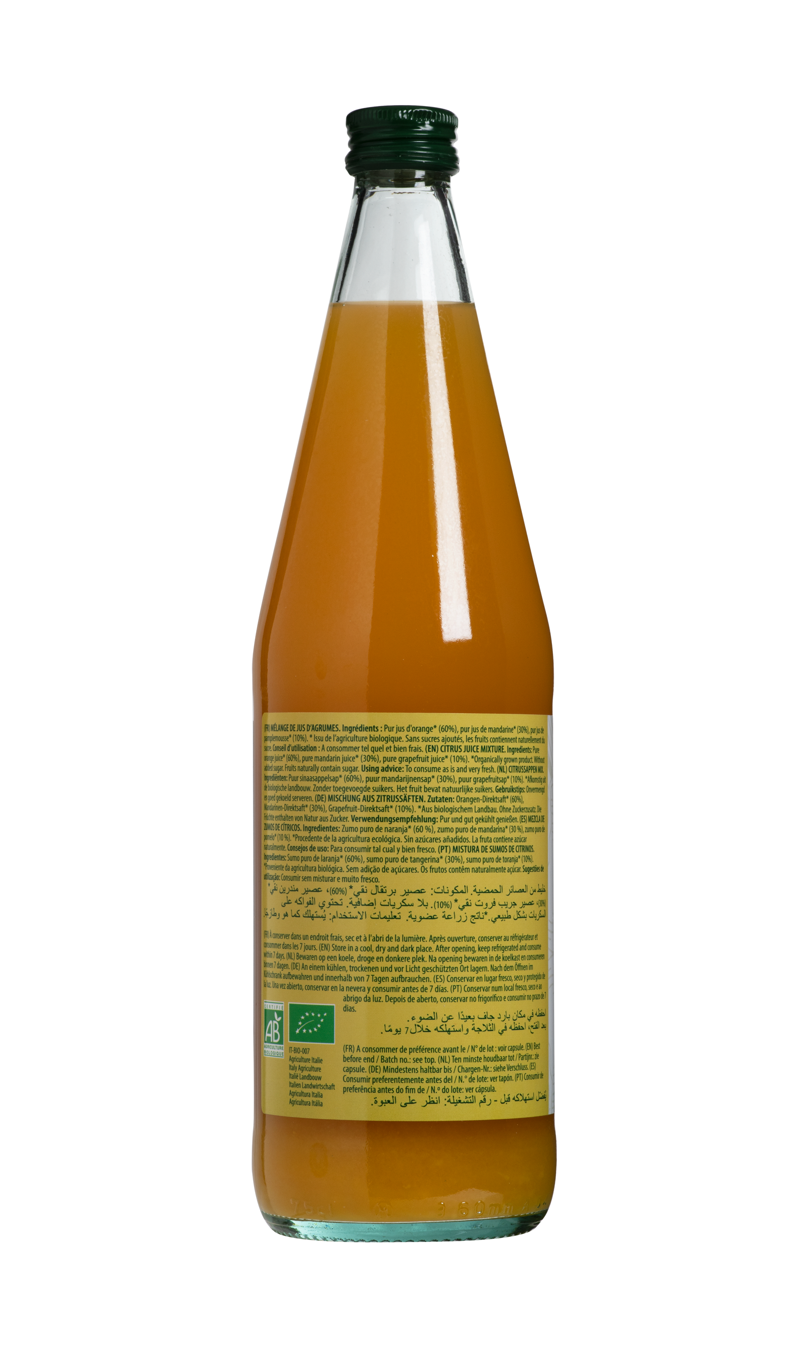 Cocktail d'agrumes sicilien