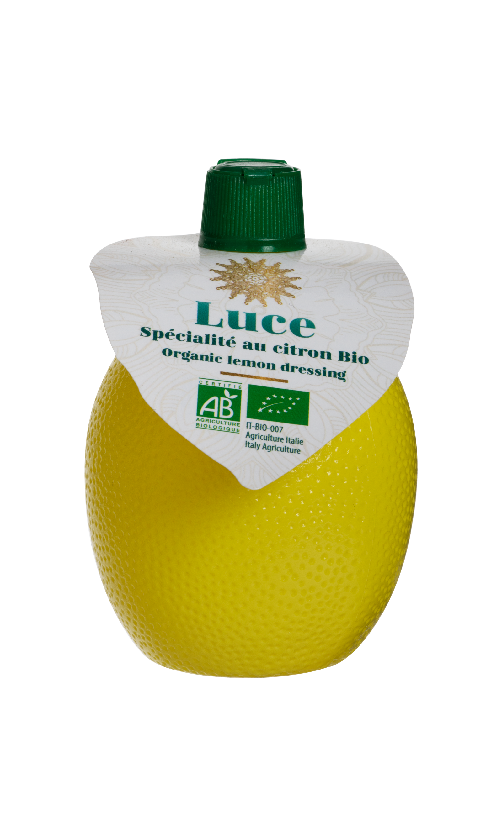Spécialité de citron - mini bouteille plastique bio - Luce