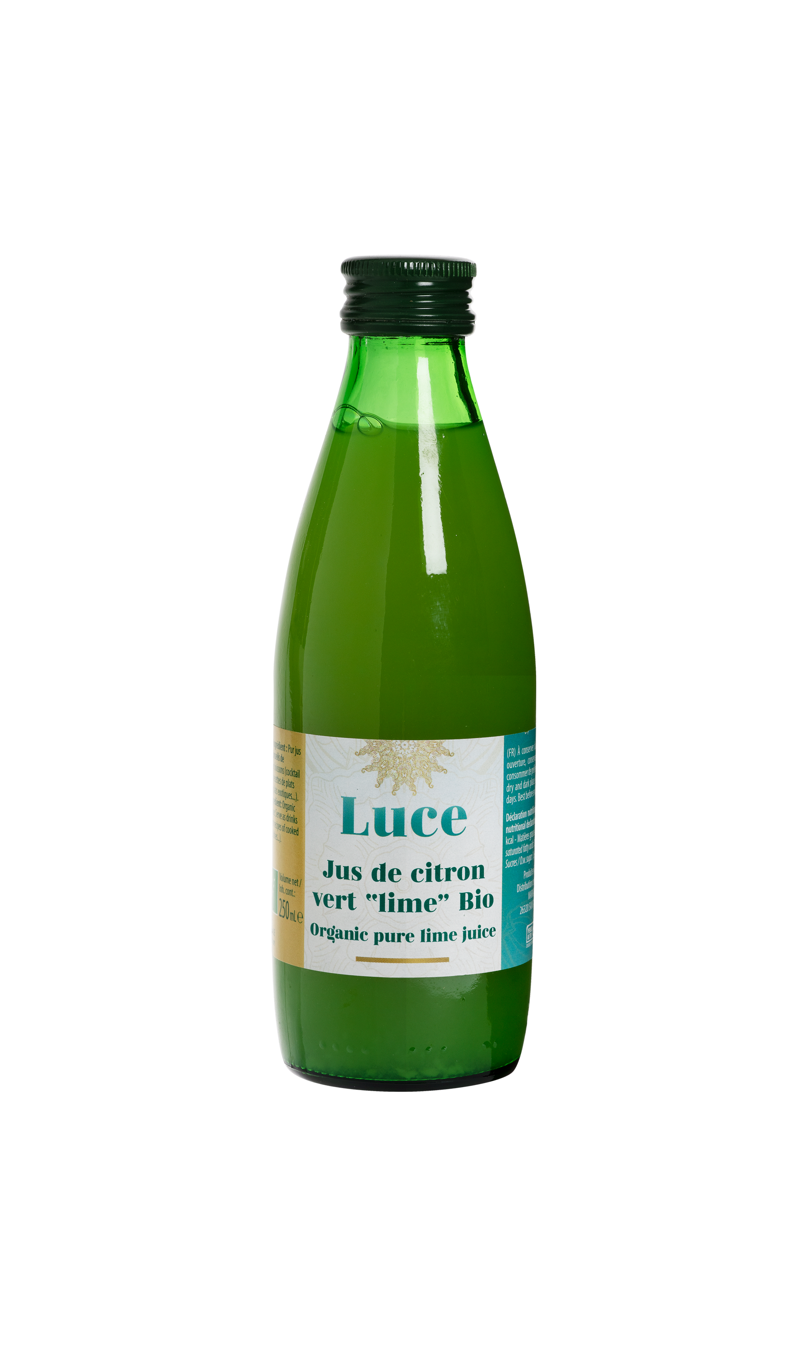 Pur jus de citron bio 25 cl - Pur jus de citron