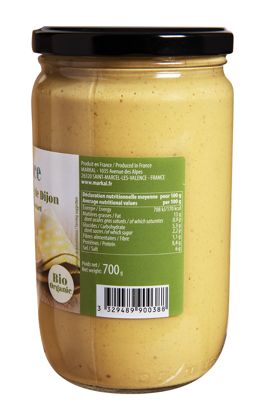 Dijon mustard - family pot