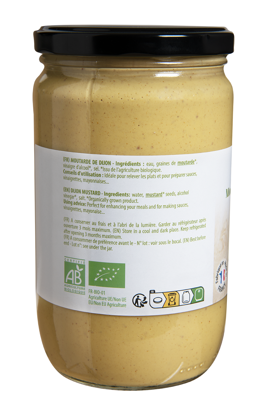 Dijon mustard - family pot