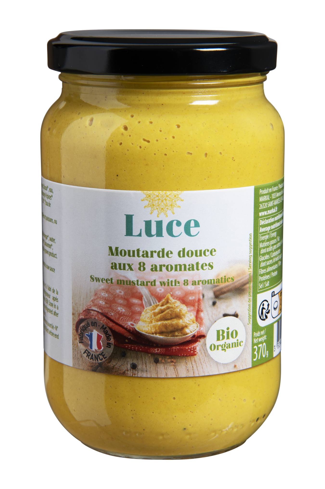 Sweet mustard with 8 aromatics