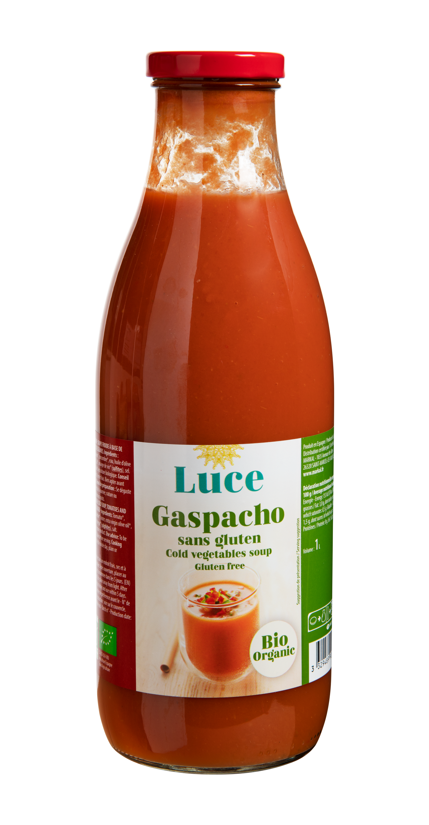 Gaspacho - sans gluten