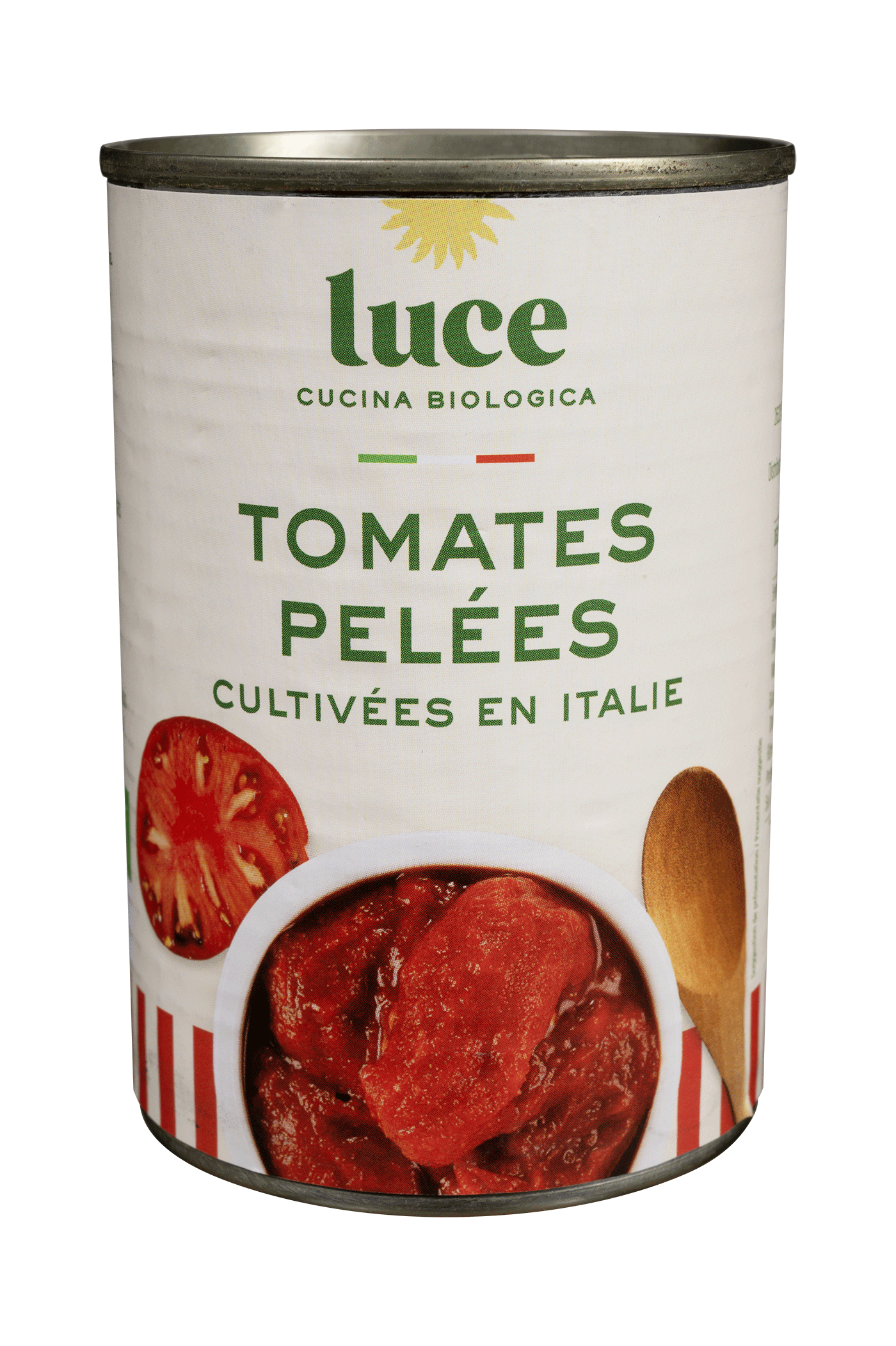 Tomates pelées - Boite métal